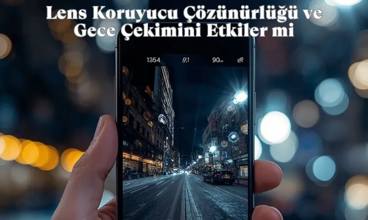 Lens Koruyucu Çözünürlüğü ve Gece Çekimini Etkiler mi