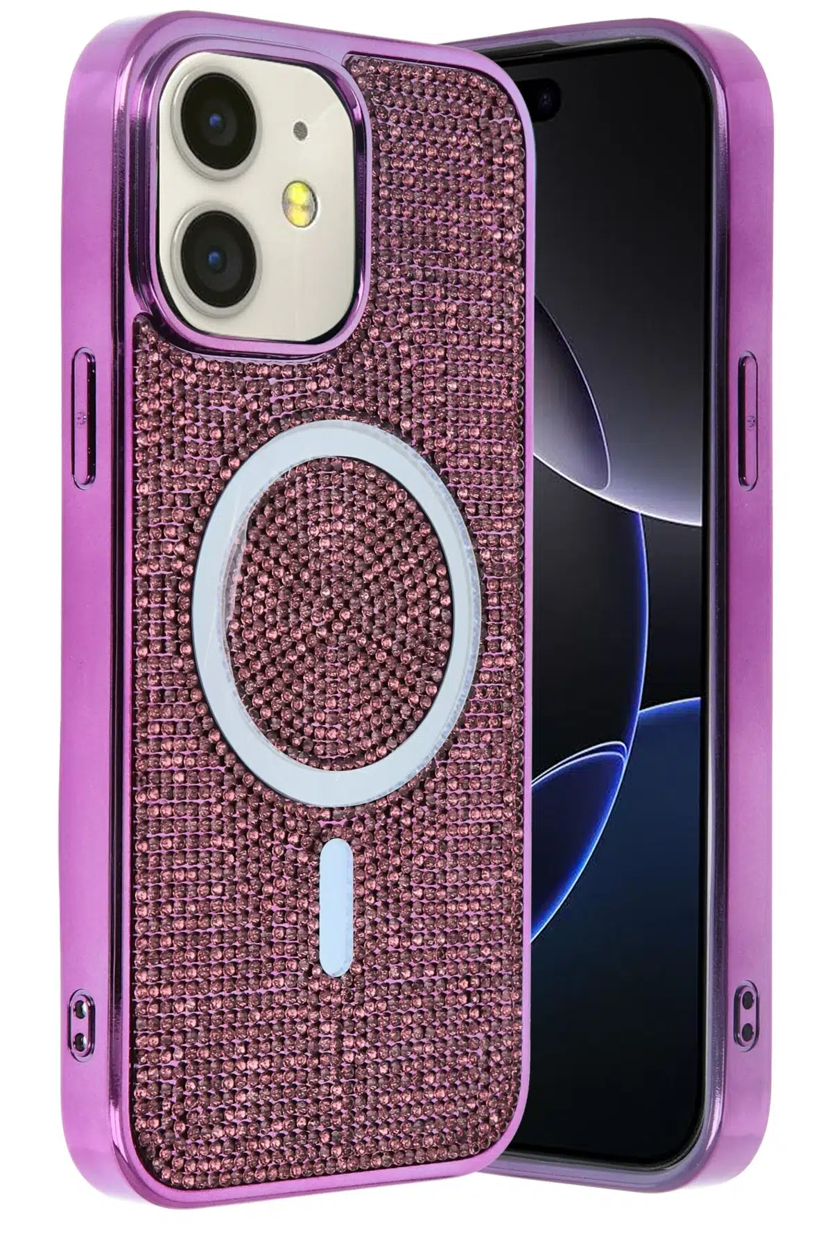 Apple iPhone 11 Helen Magsafe Kapak - Derin Mor