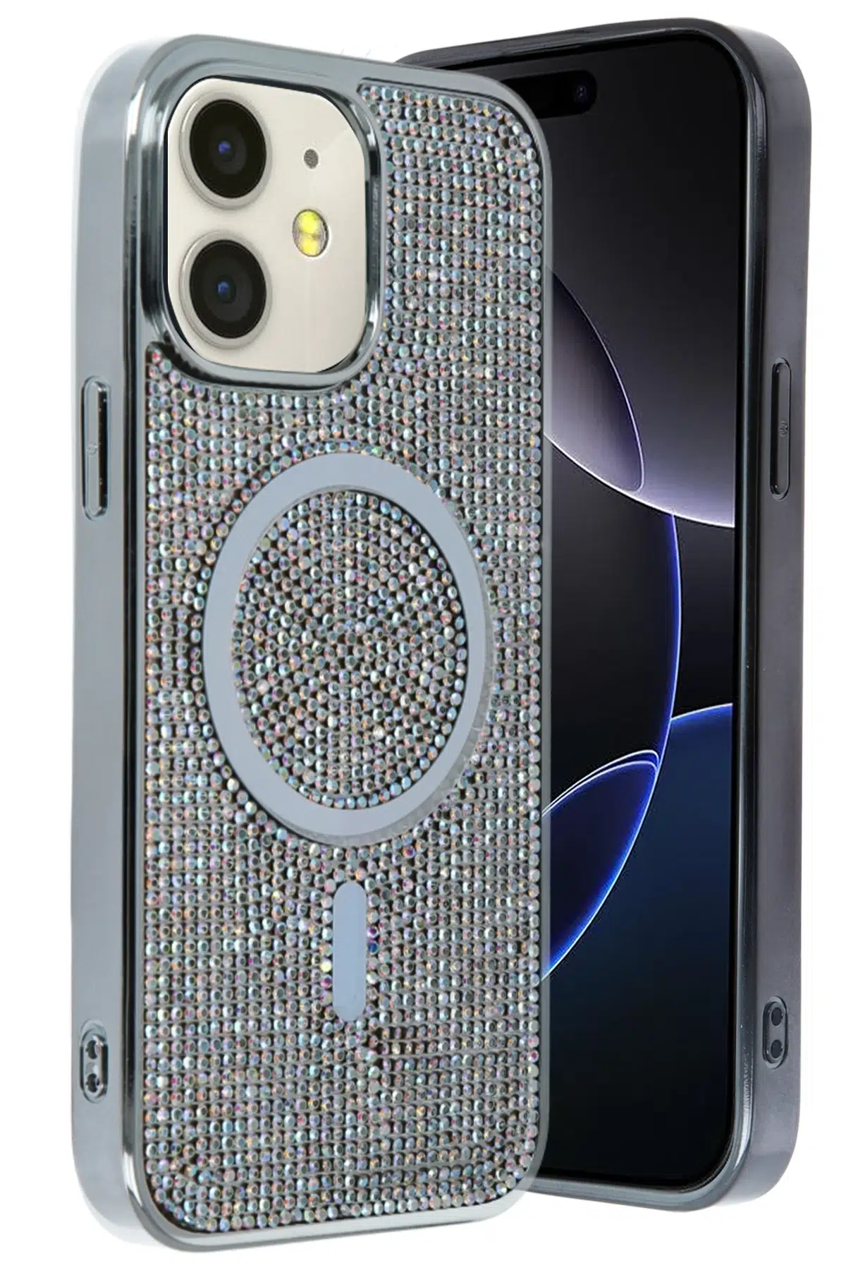 Apple iPhone 11 Helen Magsafe Kapak - Rainbow