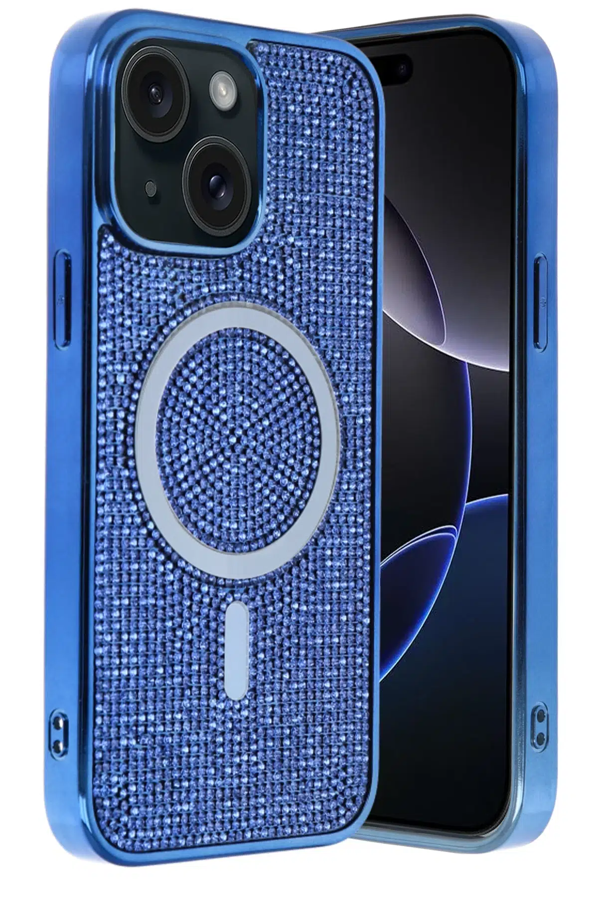 Apple iPhone 15 Helen Magsafe Kapak - Lacivert