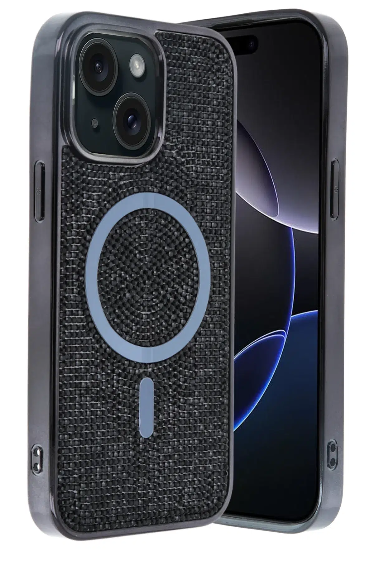 Apple iPhone 15 Helen Magsafe Kapak - Siyah