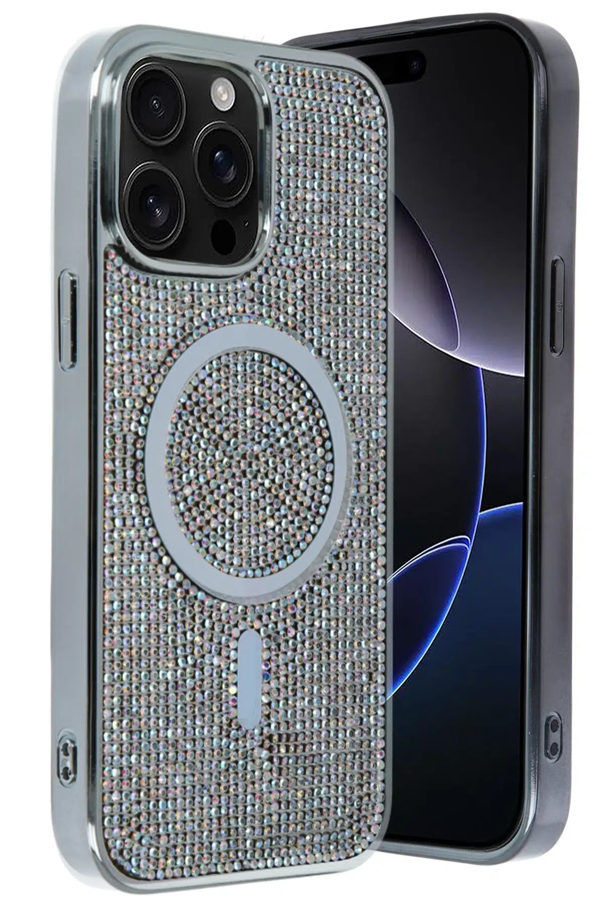 Apple iPhone 15 Pro Max Helen Magsafe Kapak - Rainbow