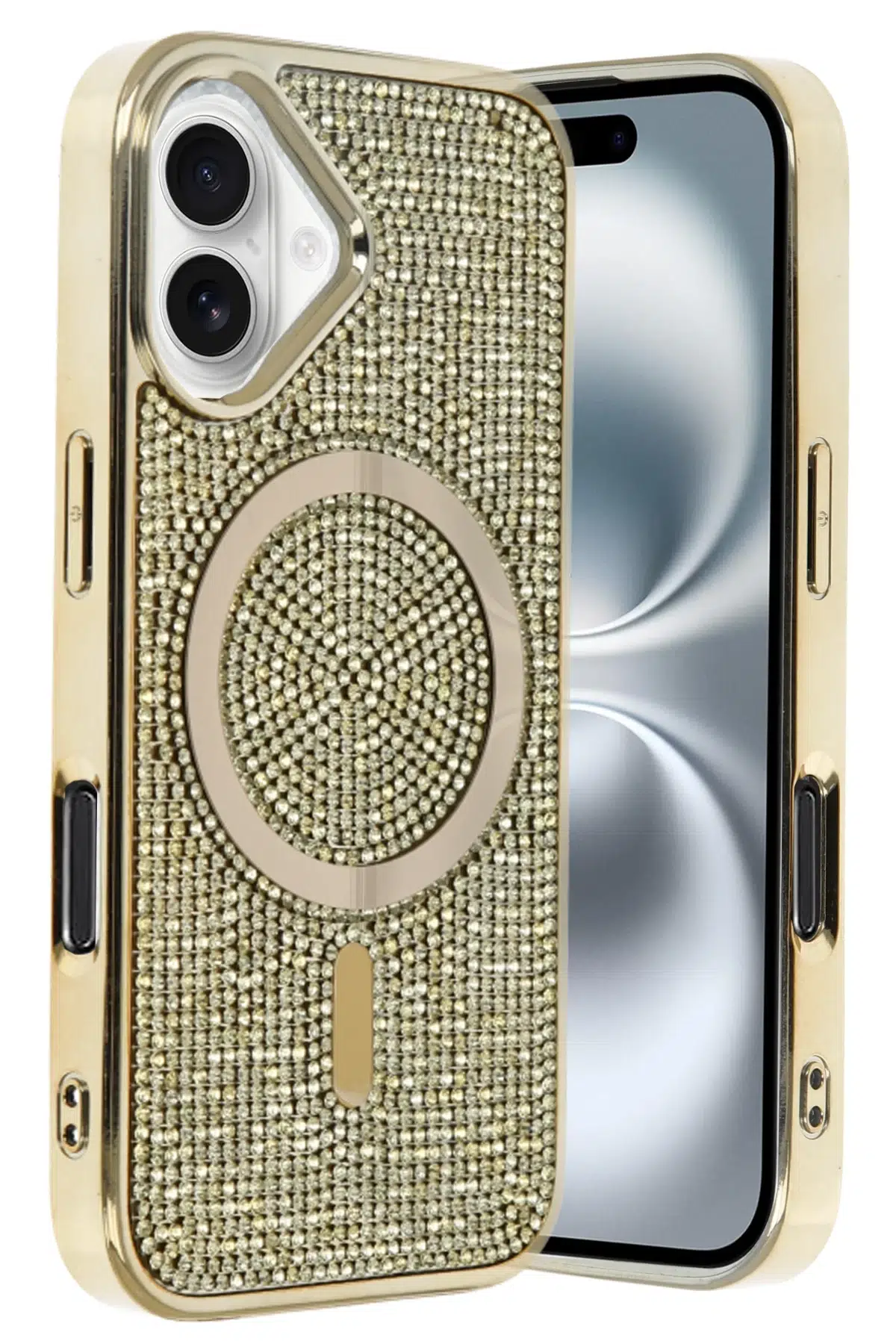 Apple iPhone 16 Helen Magsafe Kapak - Gold