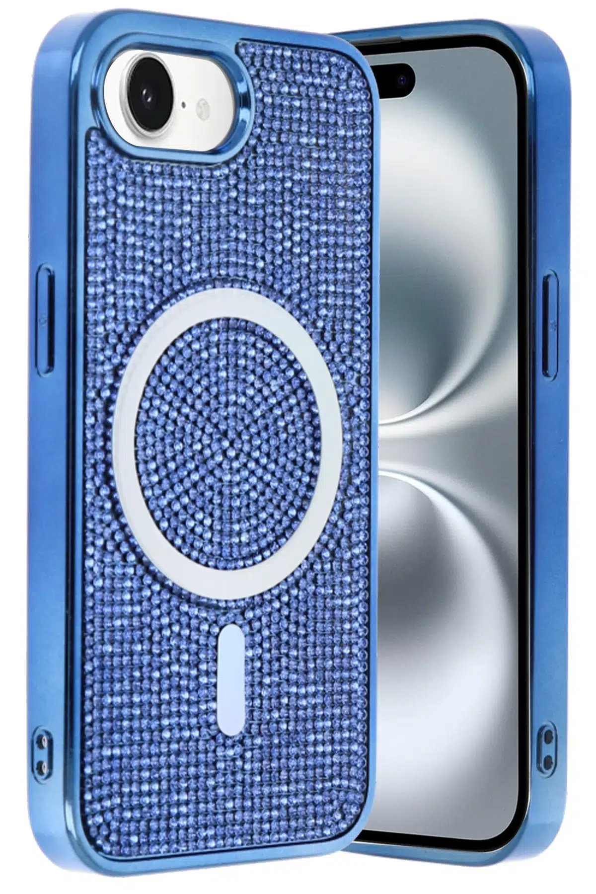 Apple iPhone 16E Helen Magsafe Kapak - Lacivert