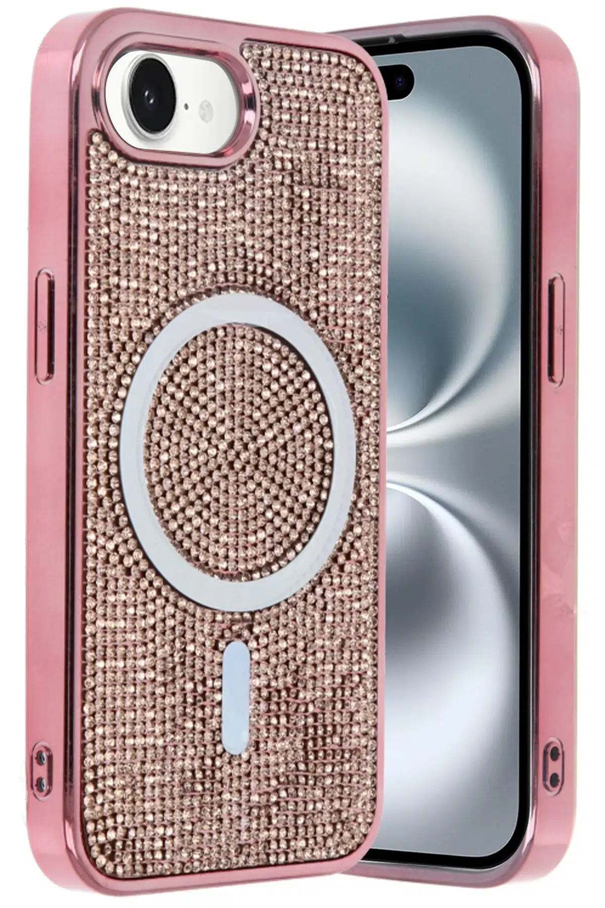 Apple iPhone 16E Helen Magsafe Kapak - Pembe