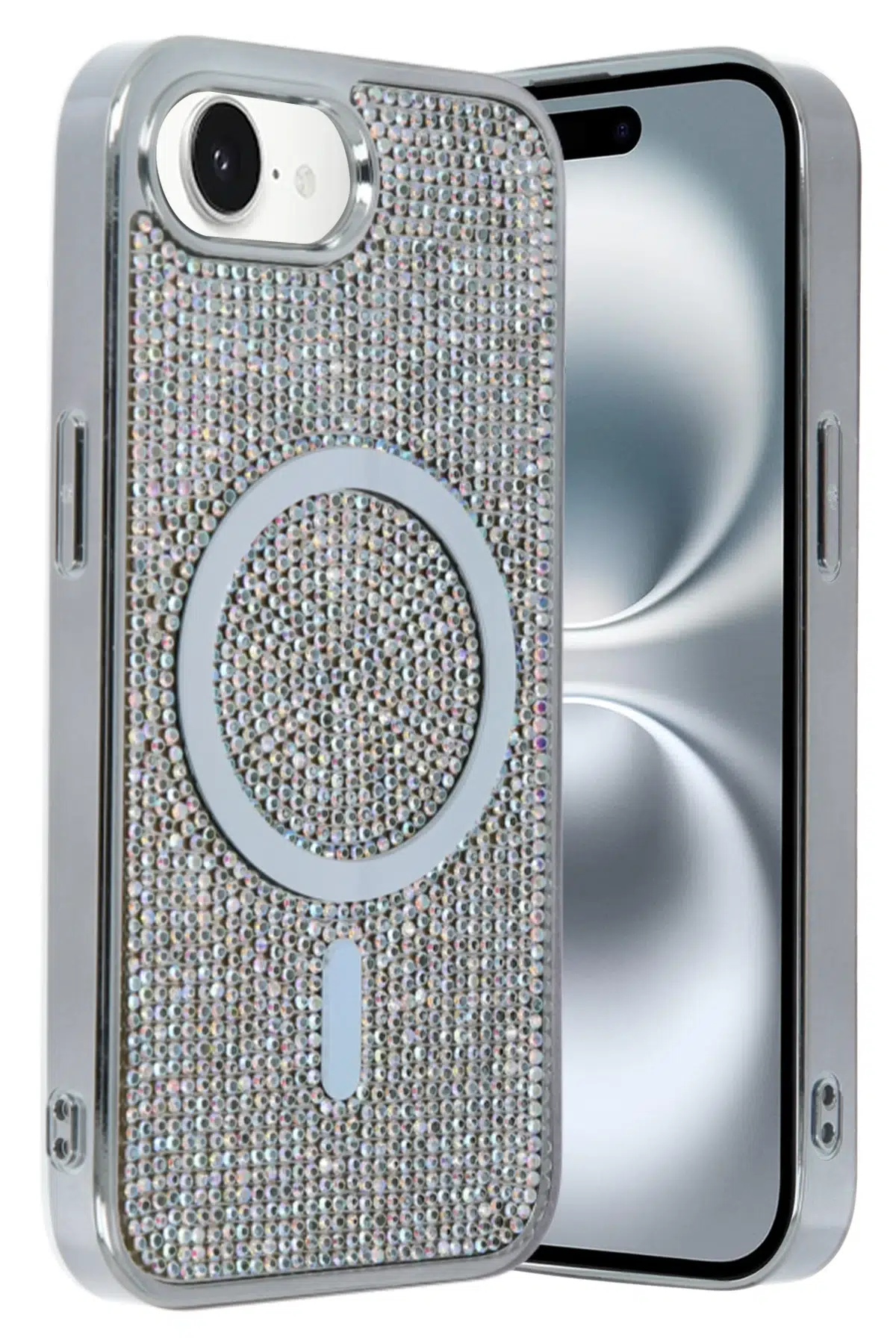 Apple iPhone 16E Helen Magsafe Kapak - Rainbow