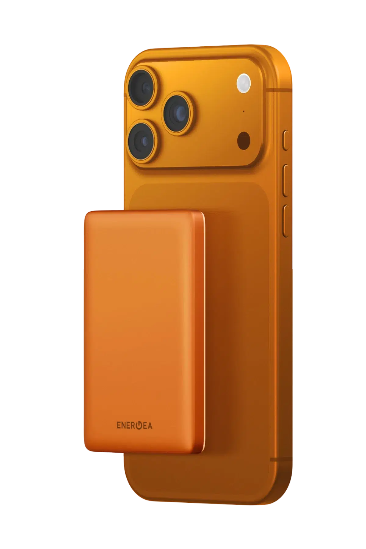 AluPac Mini 5K CCC Sertifika 5.000 mAh 20W Type-C ve 15W Kablosuz Şarj Çıkışlı PD Hızlı Kablosuz Şarj Powerbank - Turuncu