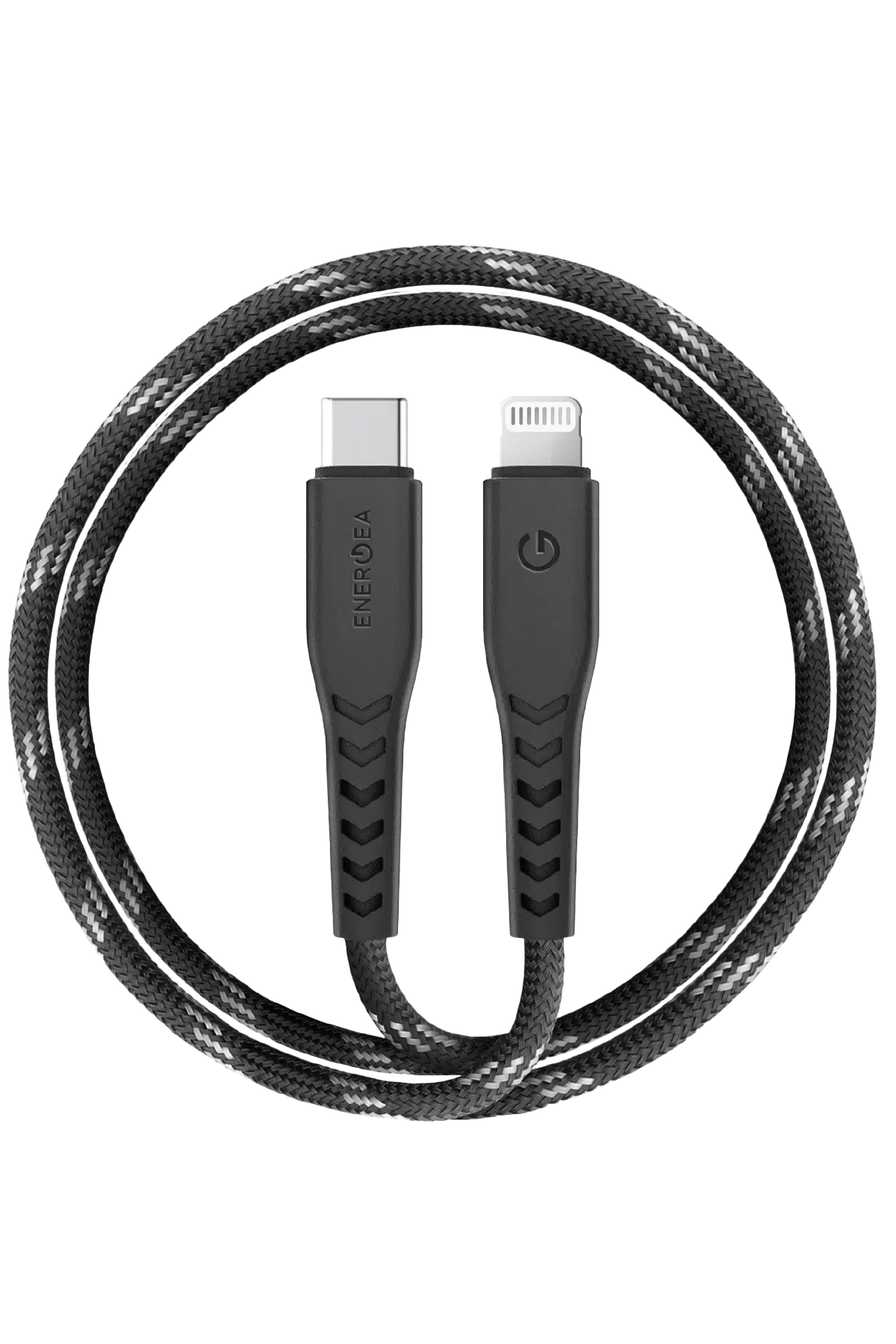 Energea C94 NyloFlex 1.5M 100W Type-C to Lightning PD Hızlı Şarj Kablo - Siyah
