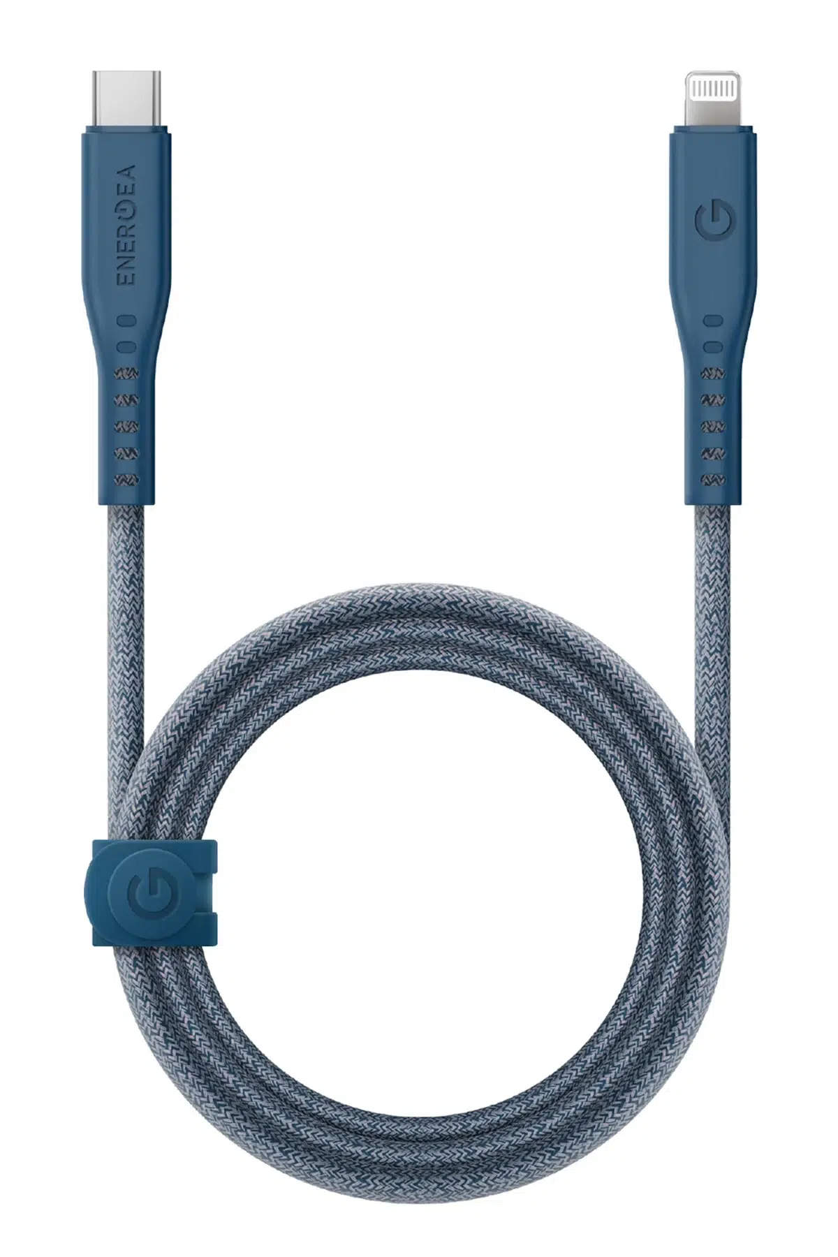 Energea Flow 1.5M 60W Type-C to Lightning PD Hızlı Şarj Kablo - Lacivert
