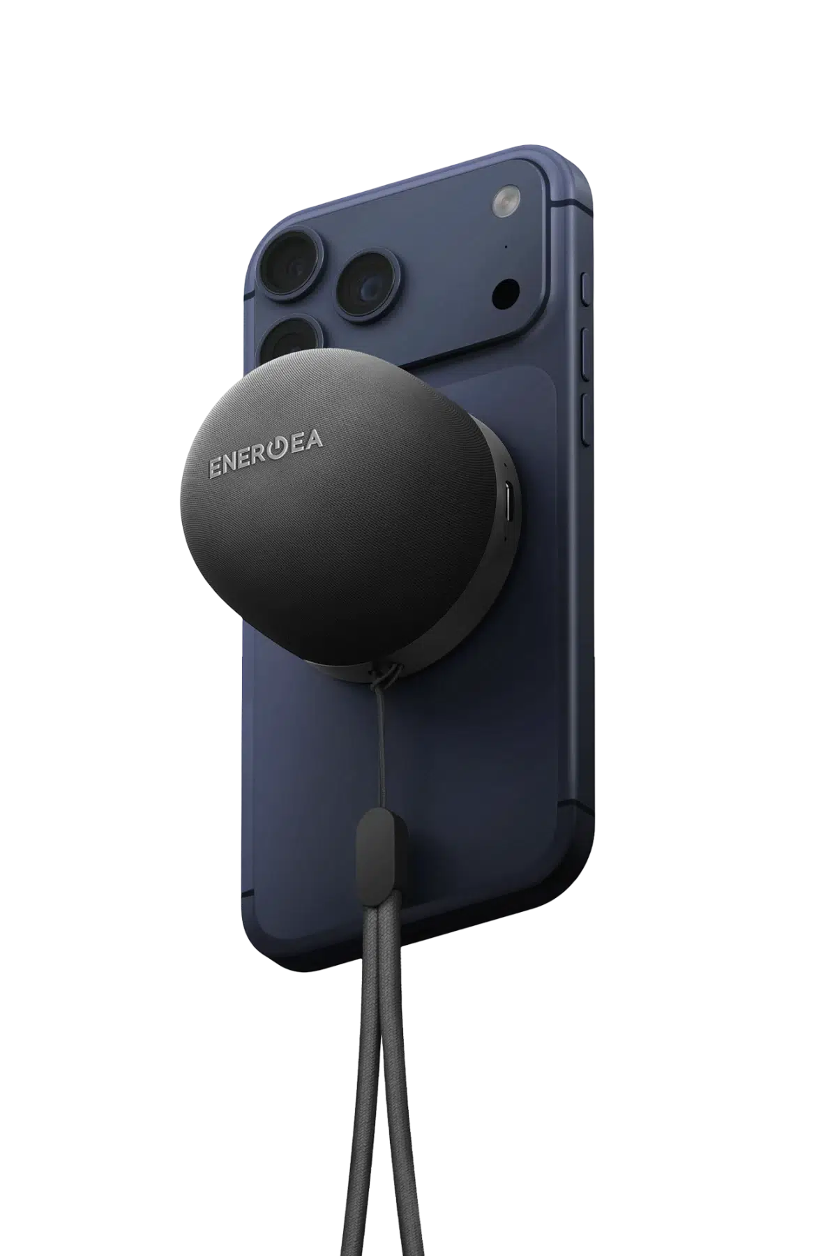 Energea MagAudio Go BT 5.4 Taşınabilir MagSafe Kablosuz Hoparlör - Siyah