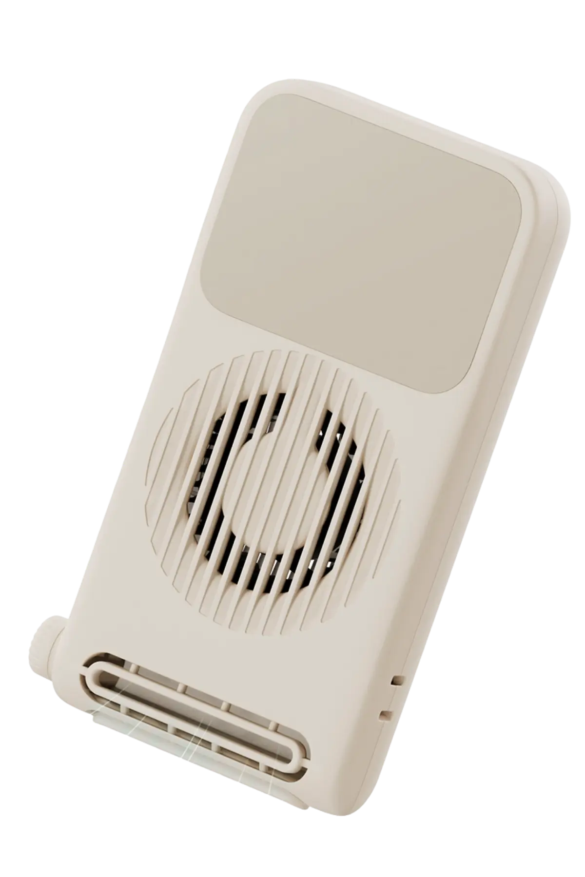 Energea X Bazic GoMag Breeze MagneticSave Uyumlu Giyilebilir Mini Fan - Krem