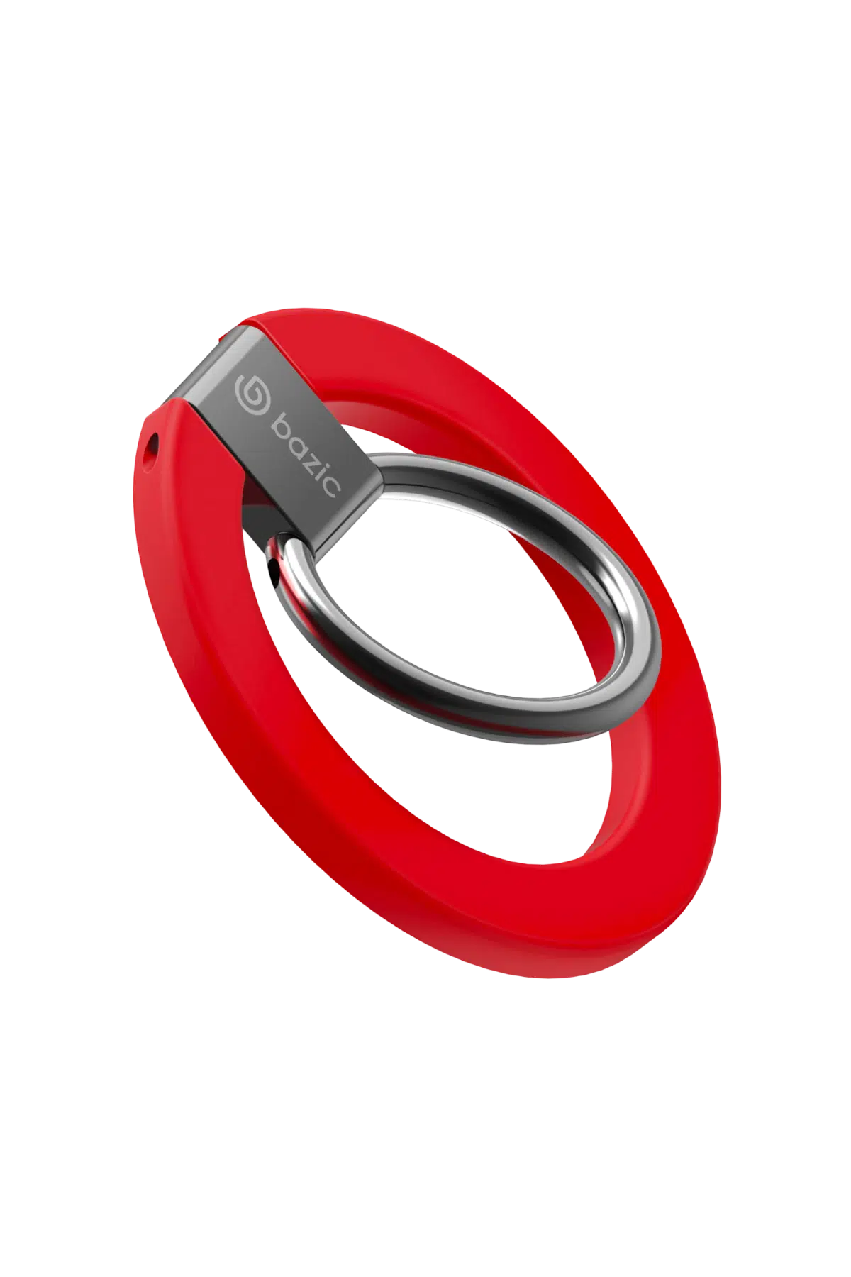 Energea x Bazic GoMag Grip MagSafe Uyumlu Manyetik Telefon Tutucu - Kırmızı