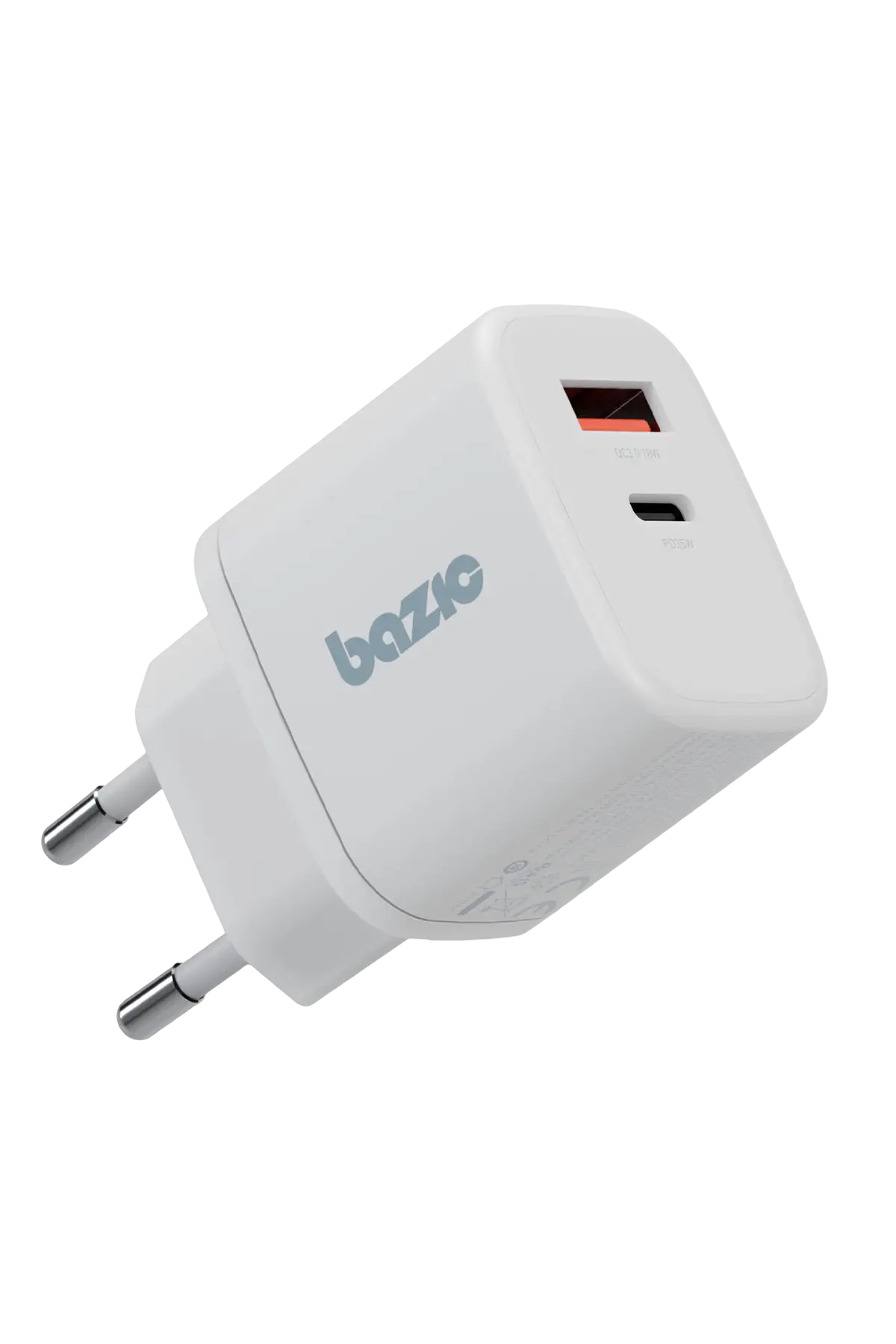 Energea X Bazic GoPort Velox 35 35W GaN Hızlı Şarj Adaptörü - Beyaz