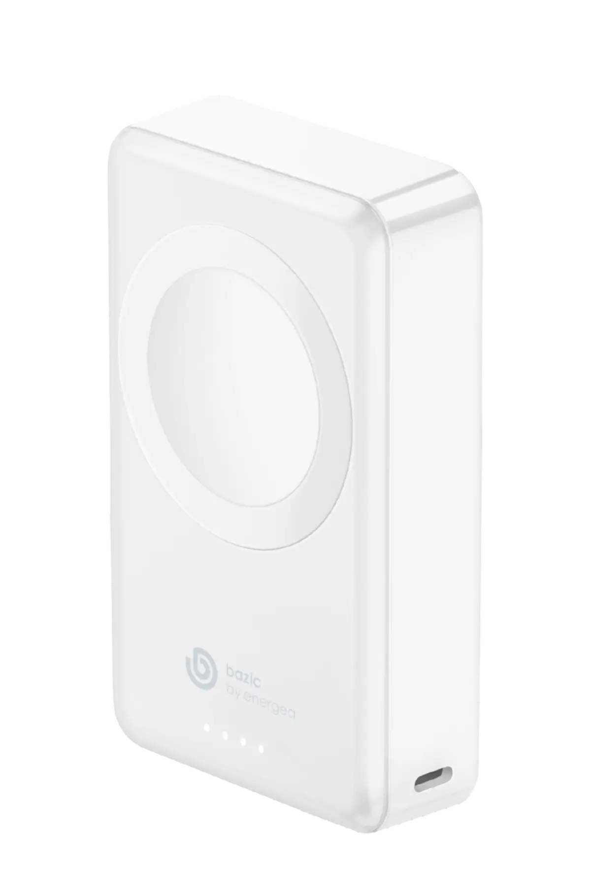 Energea x Bazic GoPower Mini 4000mAh Watch Uyumlu Powerbank - Beyaz