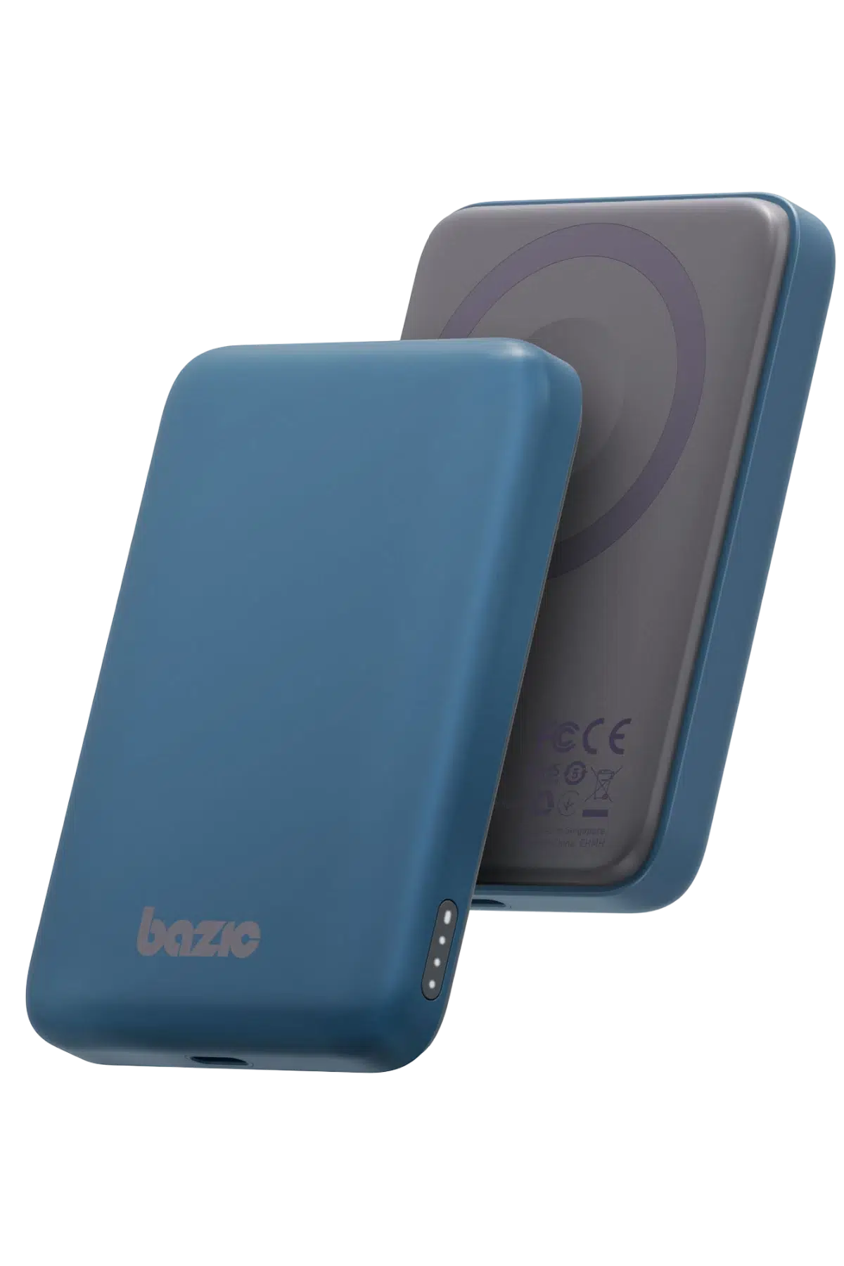 Energea X Bazic GoPower Snap 5K 3in1 5.000 mAh 20W PD Kablolu ve 15W Kablosuz Hızlı Şarj Magsafe Powerbank - Mavi