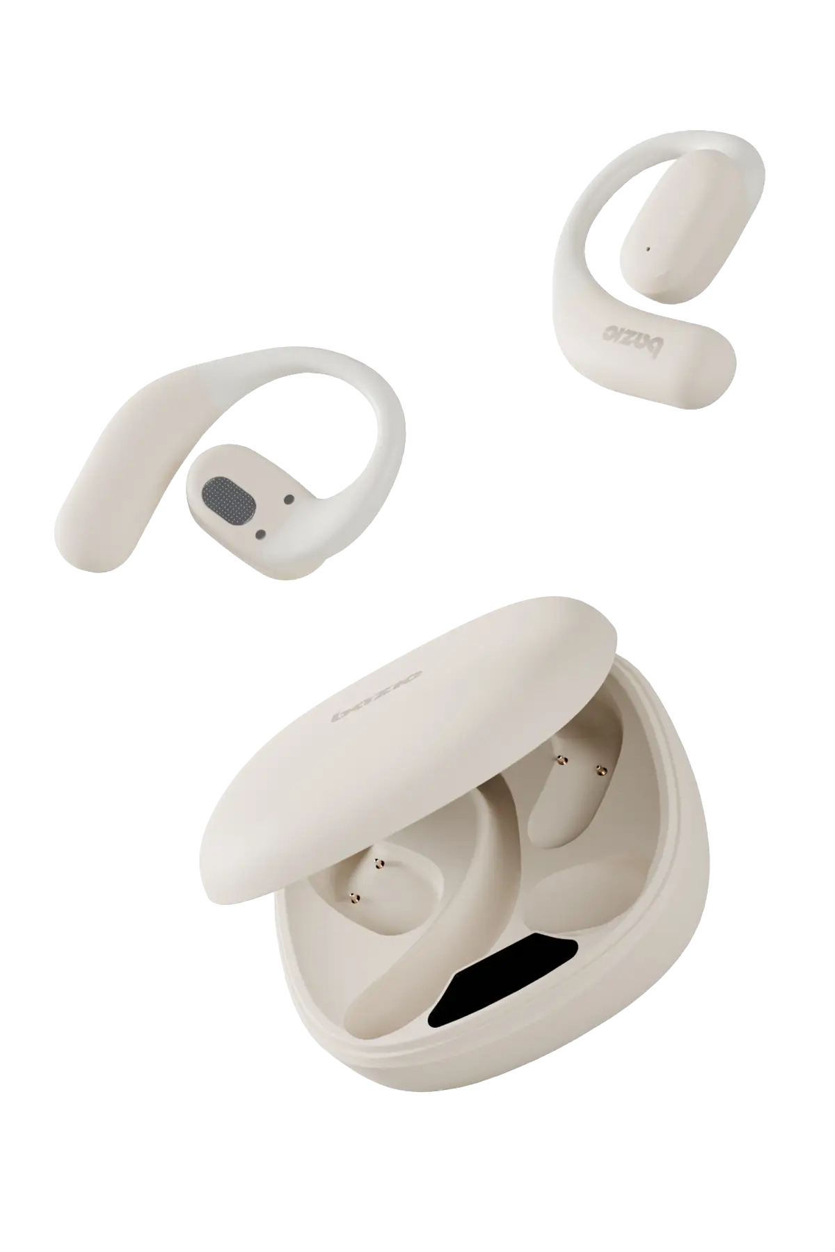 Energea x Bazic GoSound Jolt OWS Açık Kulak Bluetooth 5.3 Kablosuz Kulaklık - Bej