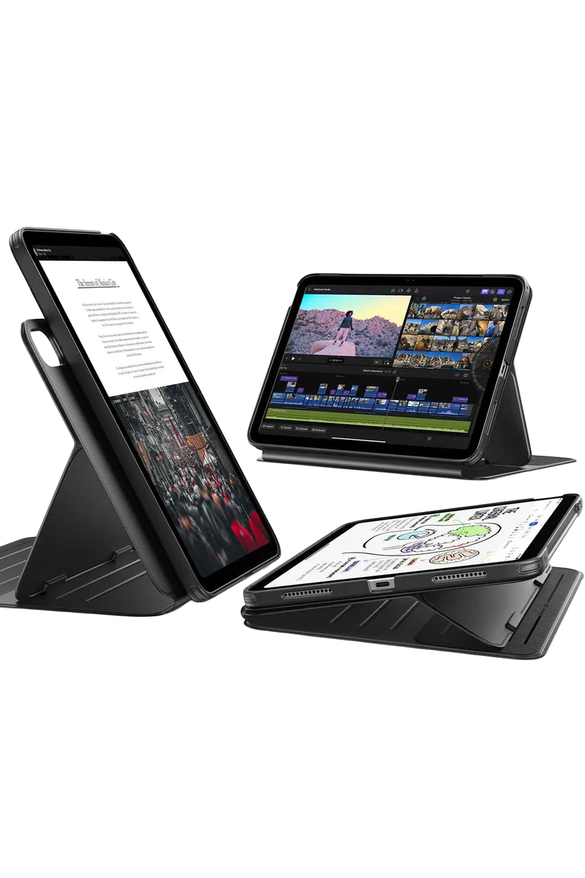 ESR Apple iPad 2025 10.9 (10.nesil) Shift Manyetik Tablet Kılıfı - Siyah