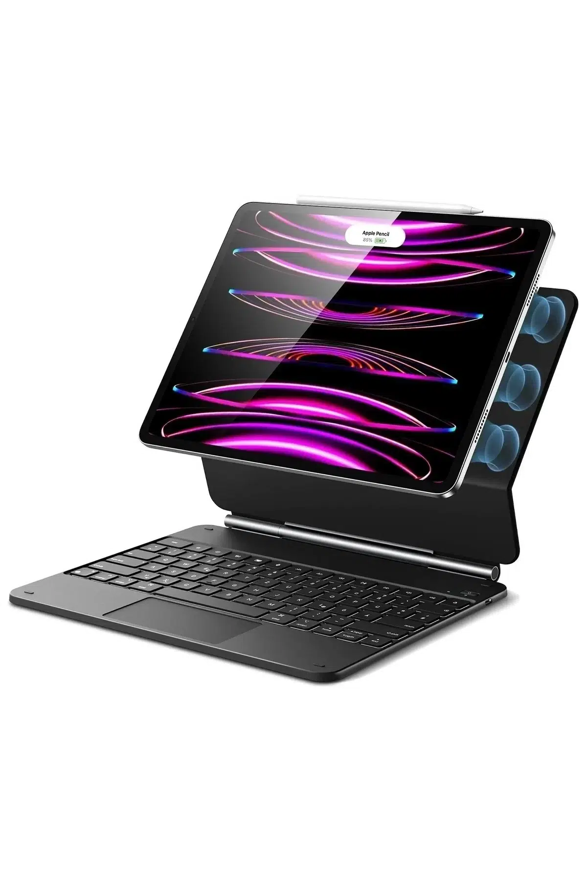ESR Apple iPad Air 11 (2024) Rebound Manyetik Klavyeli Tablet Kılıfı - Siyah