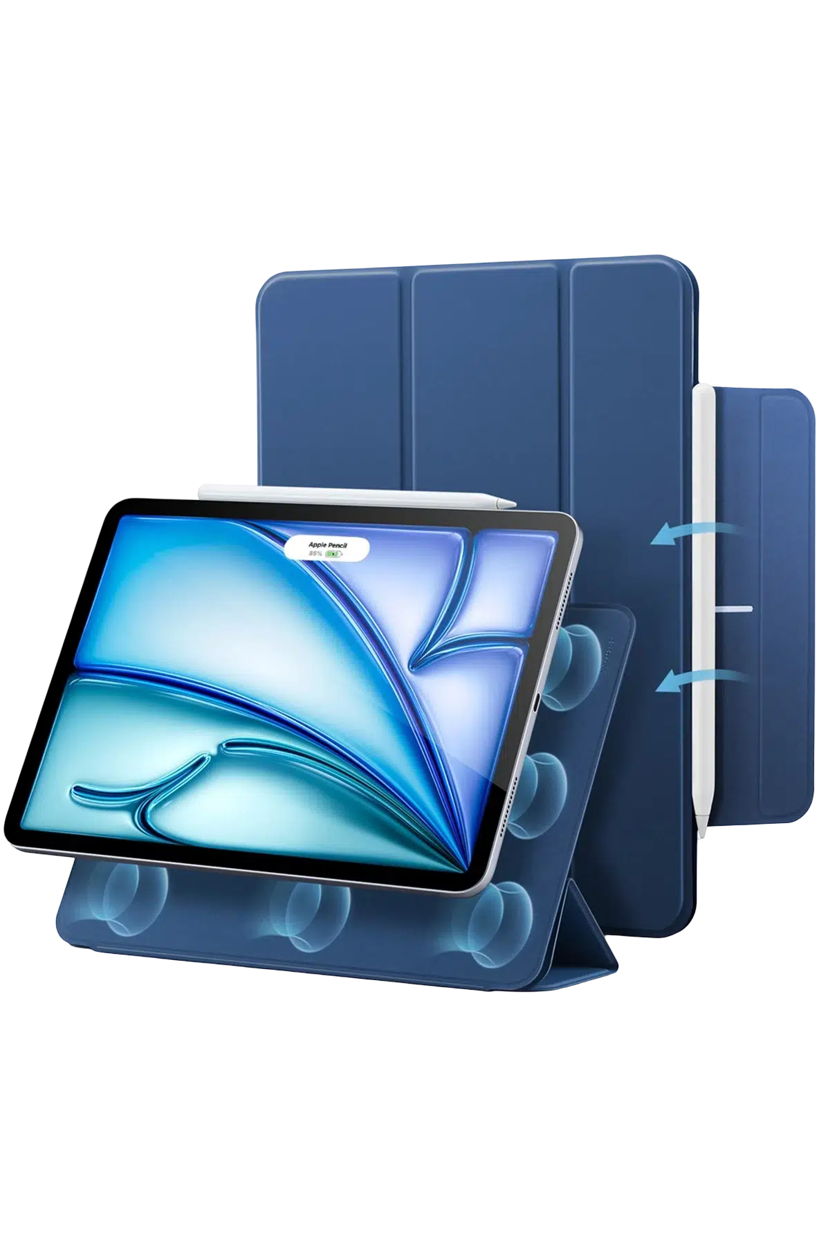 ESR Apple iPad Air 11 (2024) Rebound Manyetik Tablet Kılıfı - Lacivert