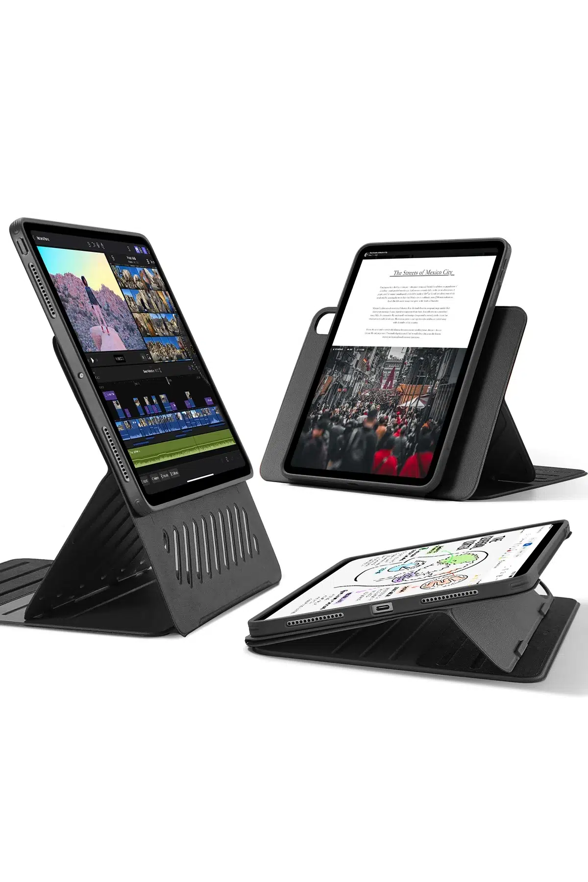 ESR Apple iPad Pro 11 (2024) Shift Manyetik Tablet Kılıfı - Siyah