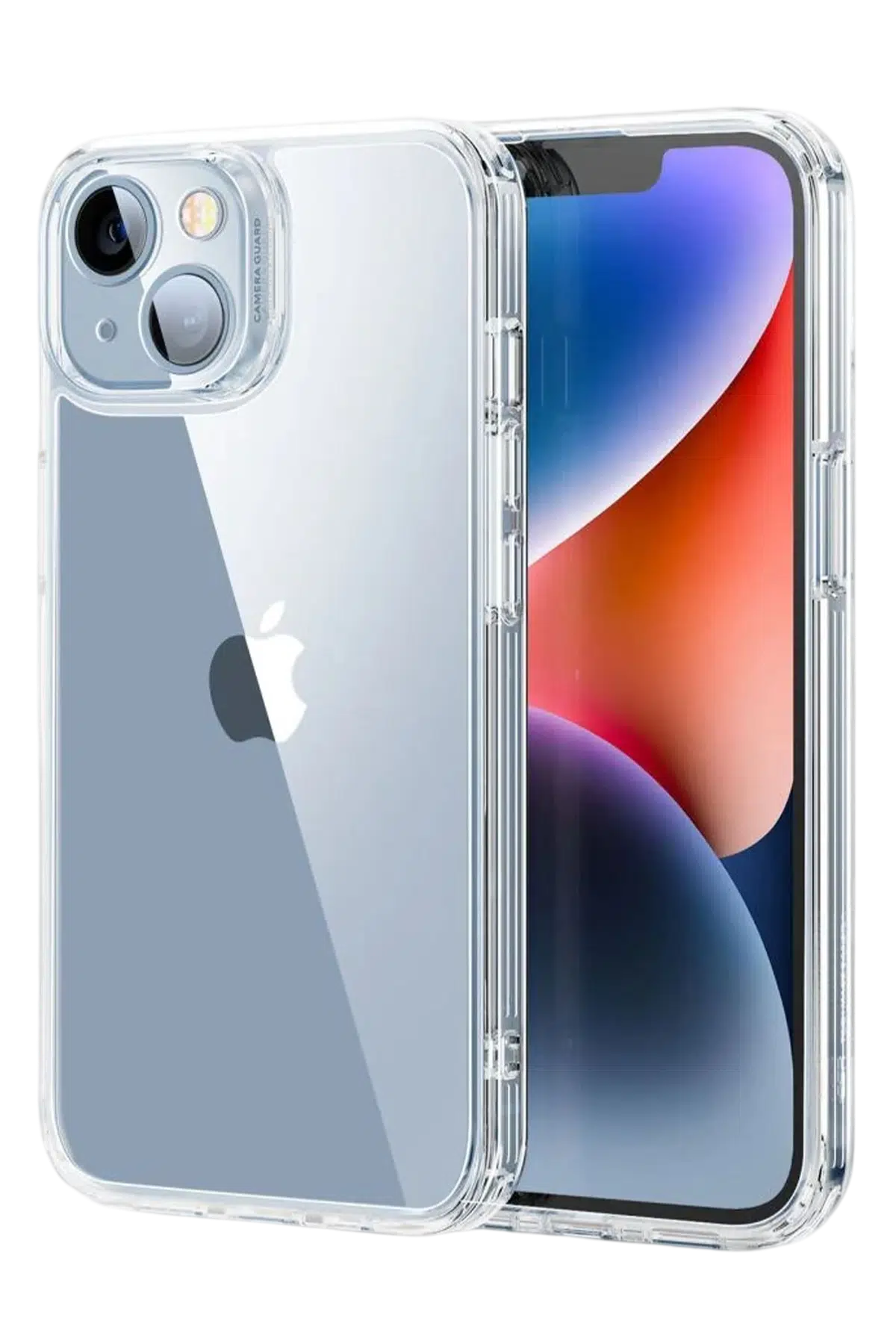 ESR Apple iPhone 14 Plus Ice Shield Tempered Cam Kılıf - Şeffaf