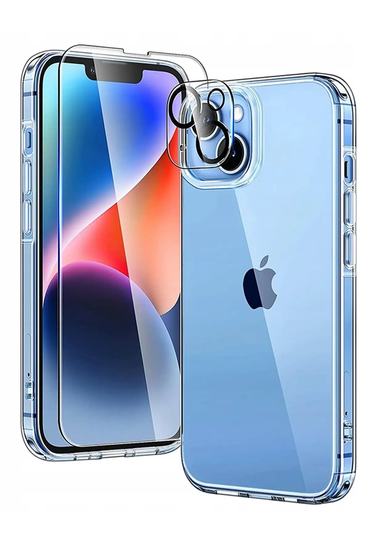 ESR Apple iPhone 14 Plus Zero Clear Cam Koruyucu Ve Lens Koruyucu Hediyeli Magsafe Kapak - Şeffaf