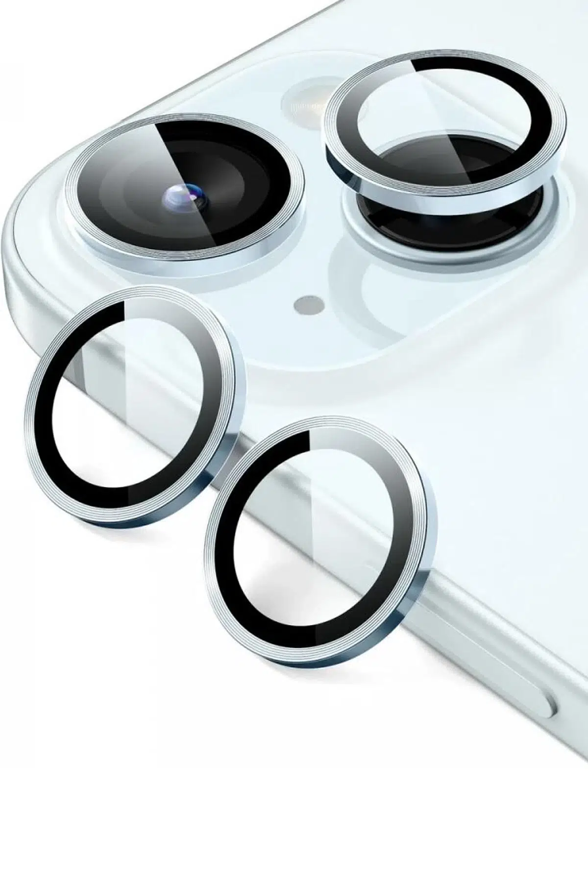 ESR Apple iPhone 15 Armorite Kamera Lens Koruyucu - Mavi