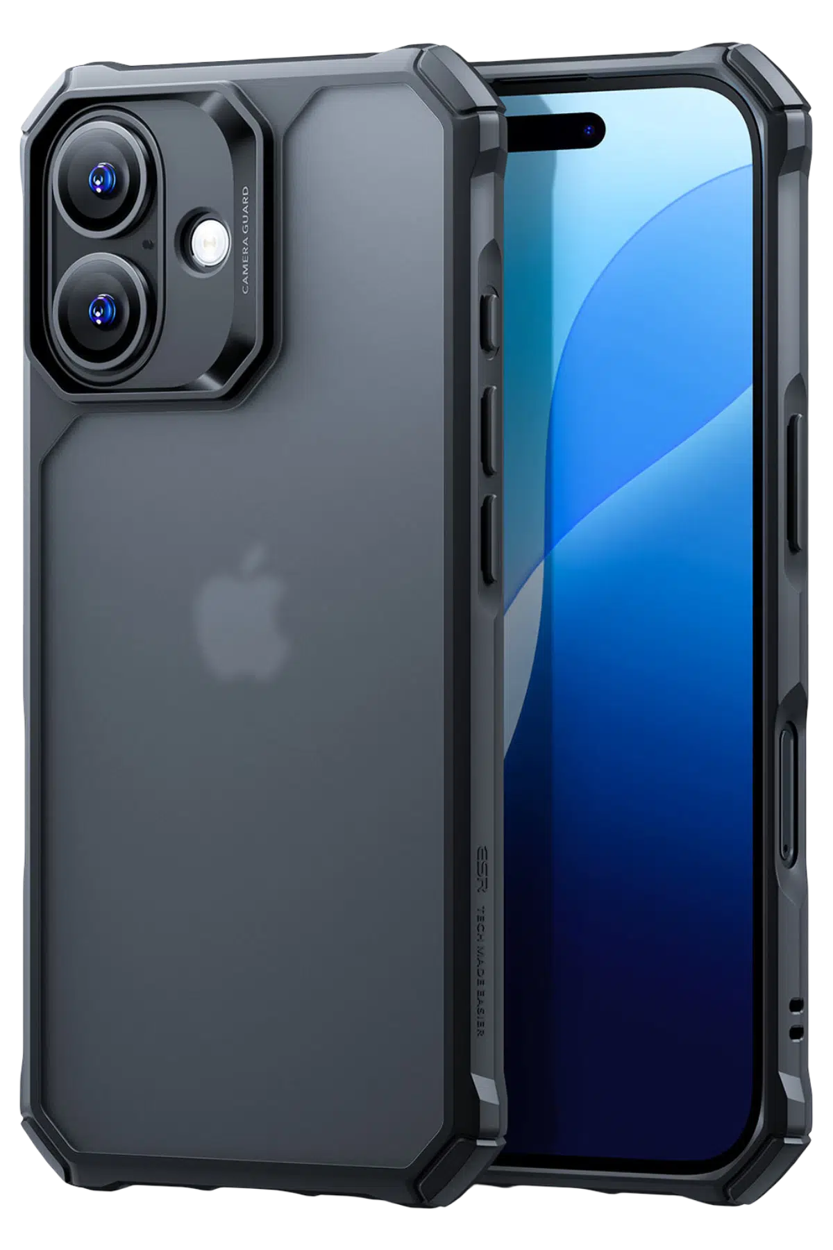 ESR Apple iPhone 16 Air Armor Kapak - Buzlu Siyah