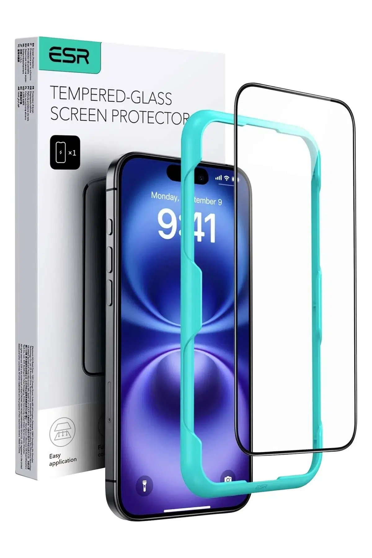 ESR Apple iPhone 16 Plus Tempered Cam Ekran Koruyucu - Şeffaf