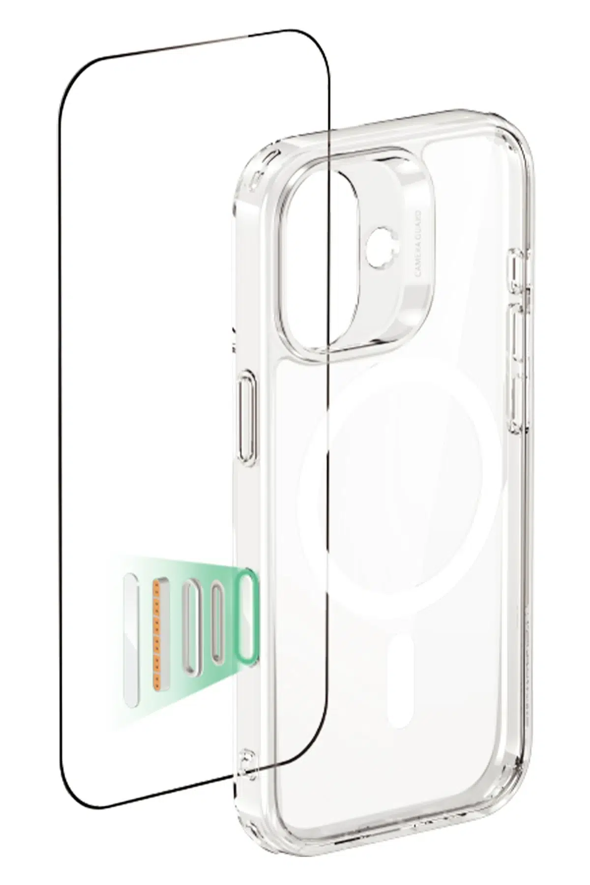 ESR Apple iPhone 17 Classic Hybrid Magsafe Kapak + Cam Hediyeli Set - Şeffaf