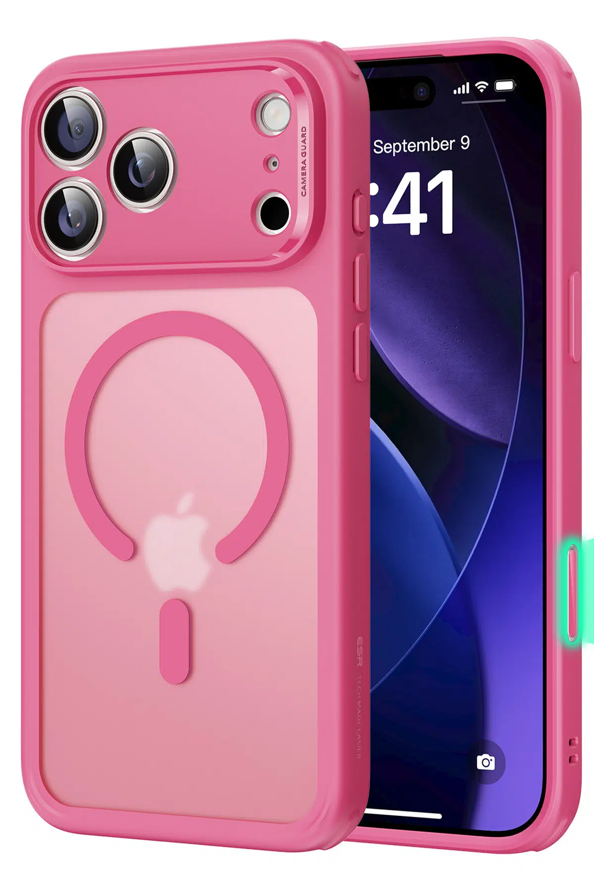 ESR Apple iPhone 17 Pro Classic Hybrid Magsafe Kapak - Frosted Pink