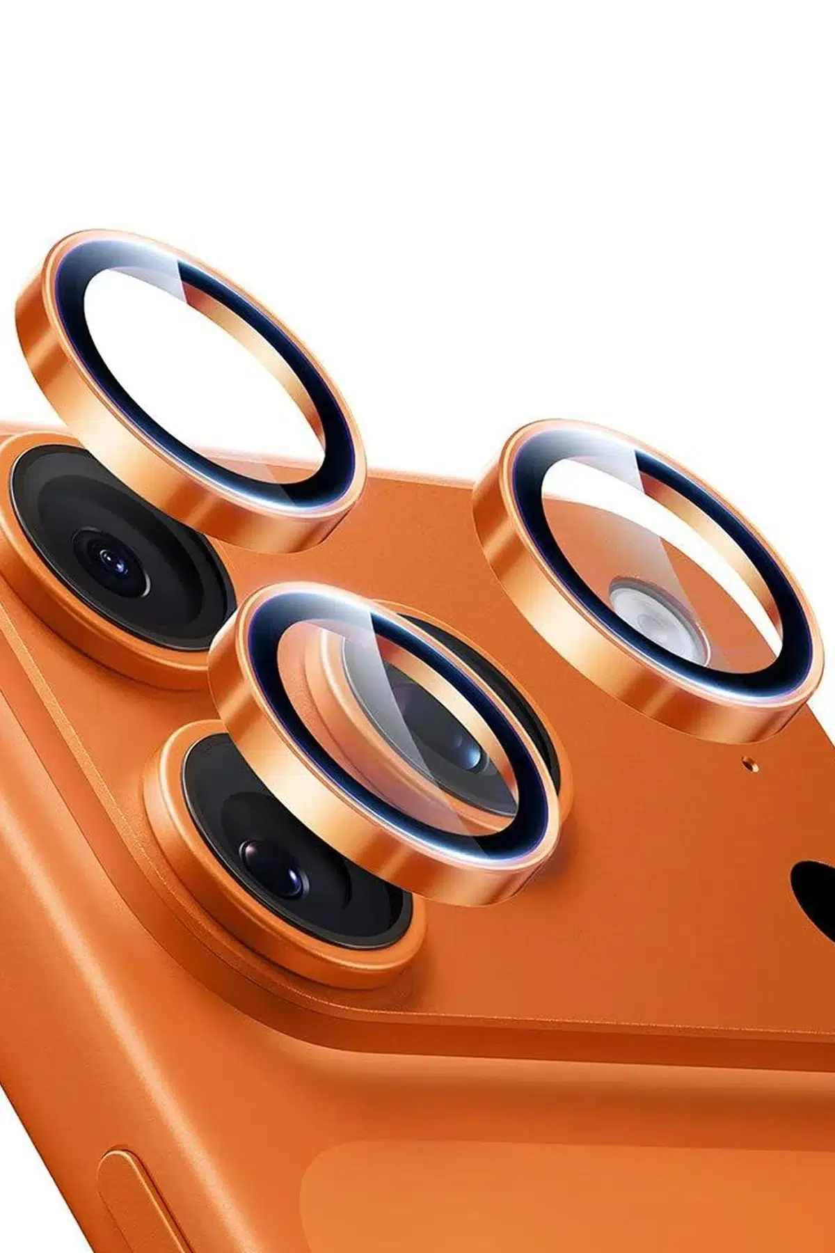 ESR Apple iPhone 17 Pro Max Armorite Kamera Lens Koruyucu - Turuncu