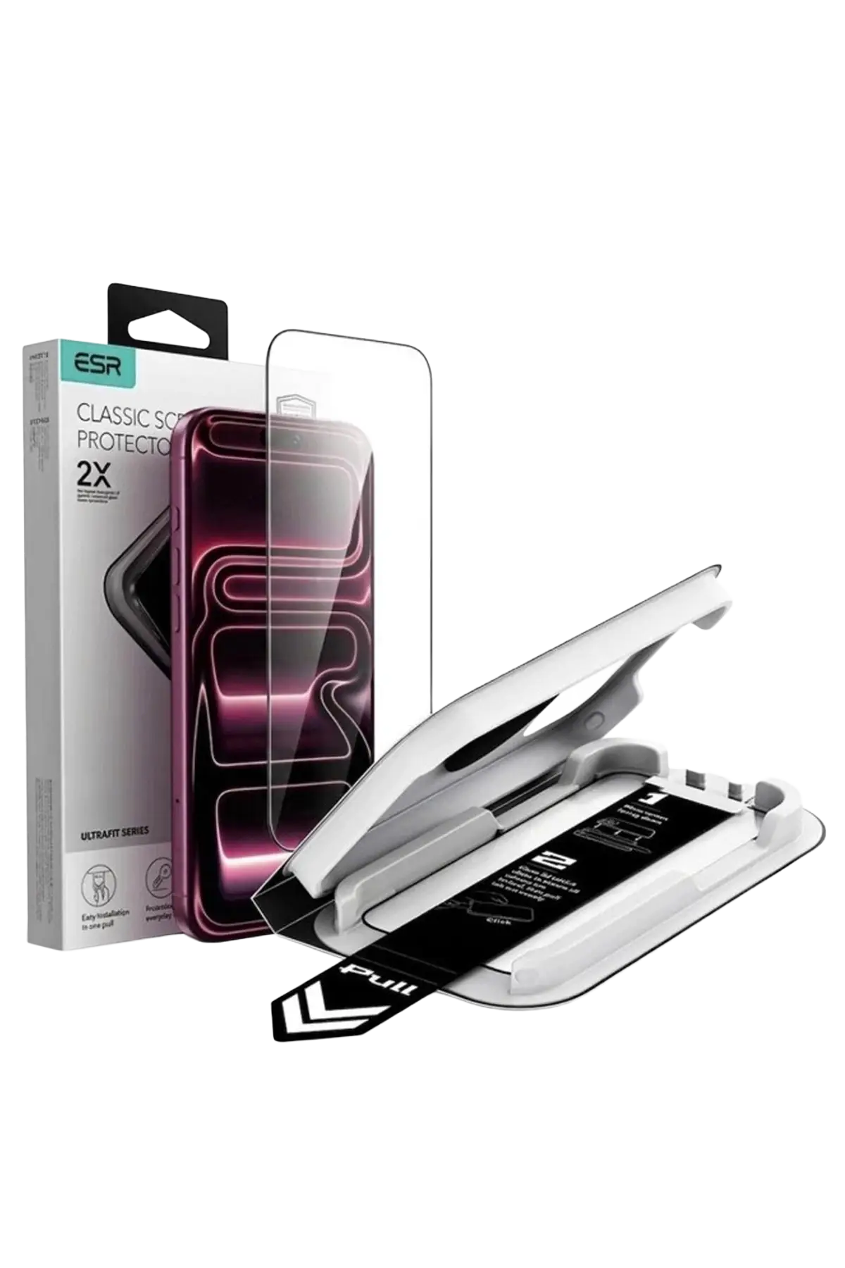 ESR Apple iPhone 18 Pro Max/17 Pro Max UltraFit Classic Cam Ekran Koruyucu - Siyah