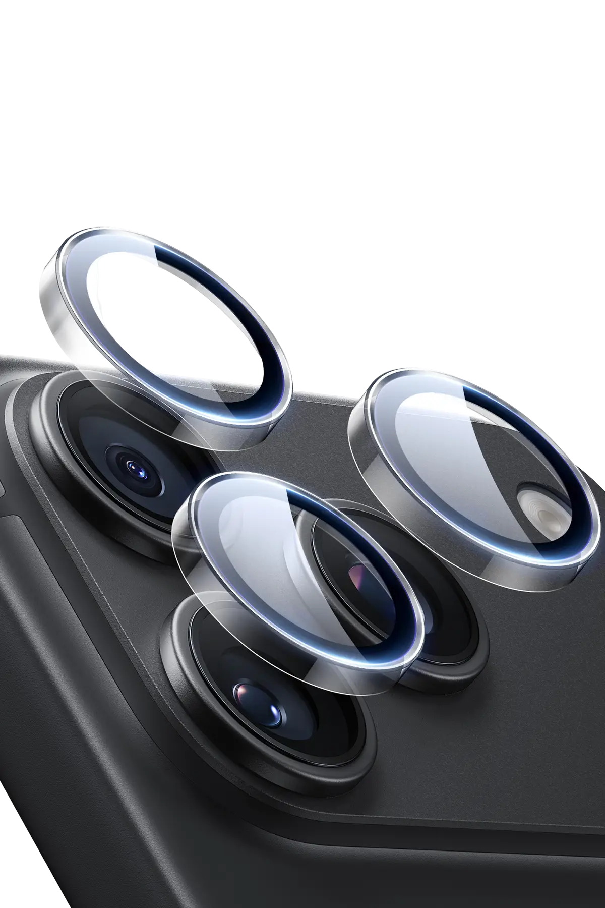 ESR Apple iPhone 18 Pro Max Armorite Kamera Lens Koruyucu - Şeffaf