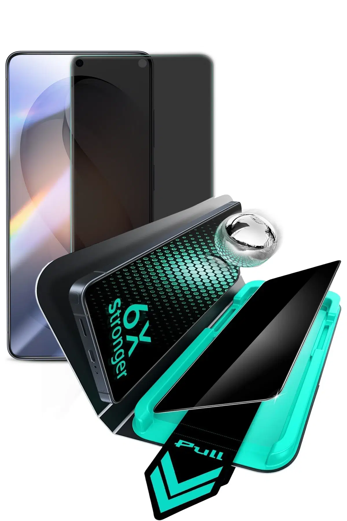 ESR Samsung Galaxy S26 Ultra Ultrafit Armorite Hayalet Cam Ekran Koruyucu - Siyah
