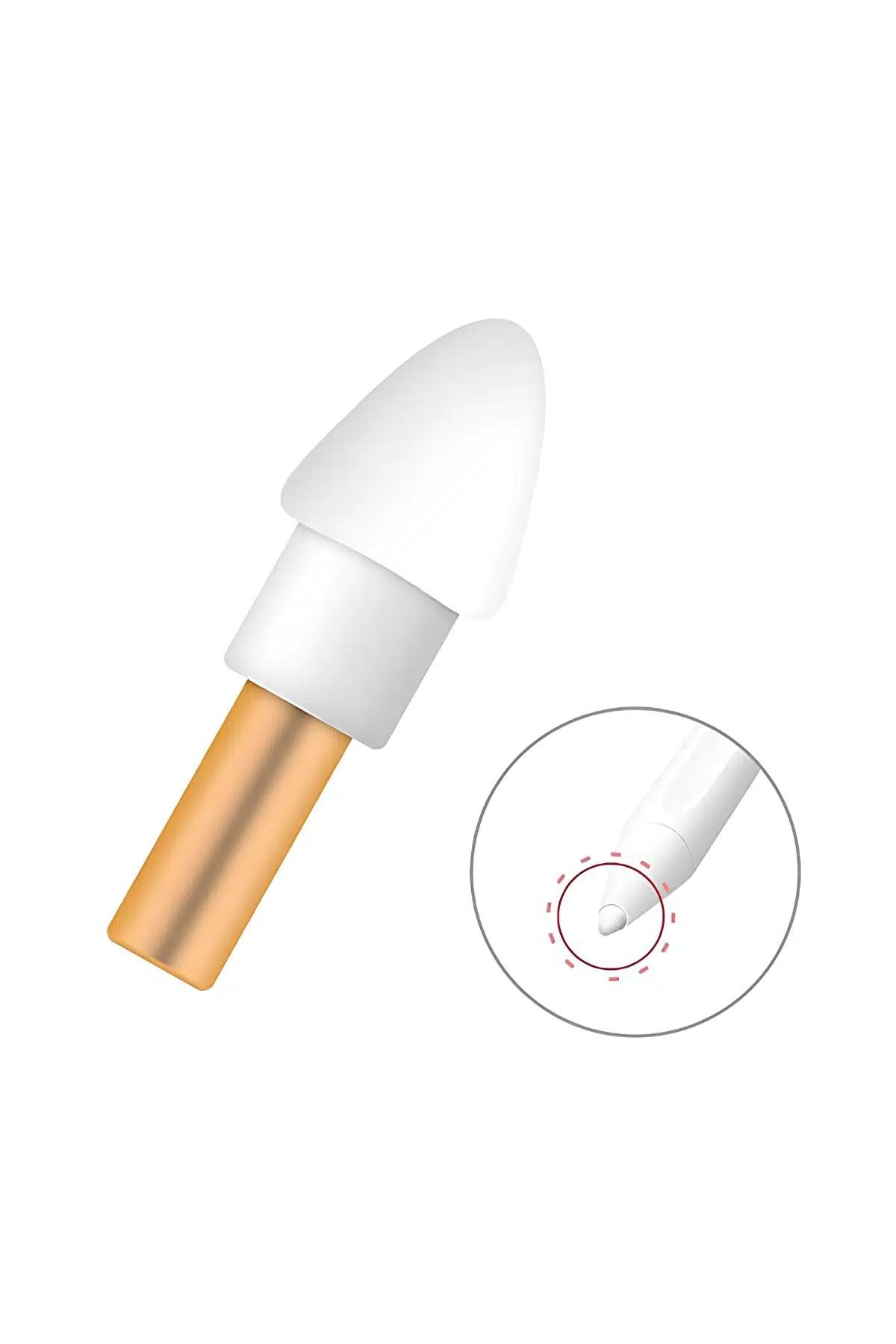 FSKL03 Modeli Dijital Şarjlı Avuç İçi Algılamayan Stylus Yedek Kalem Ucu Stylus Pen Spare Tip Yedek Uç