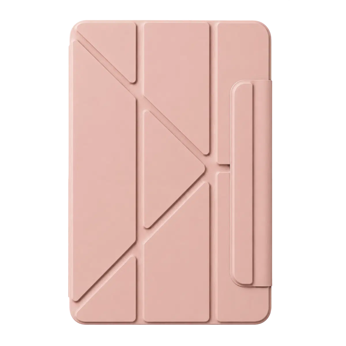 Fuchsia iPad 10.9 2022 (10.Nesil) ile Uyumlu Faz Manyetik Standlı Akıllı Tablet Kılıfı - Rose Gold