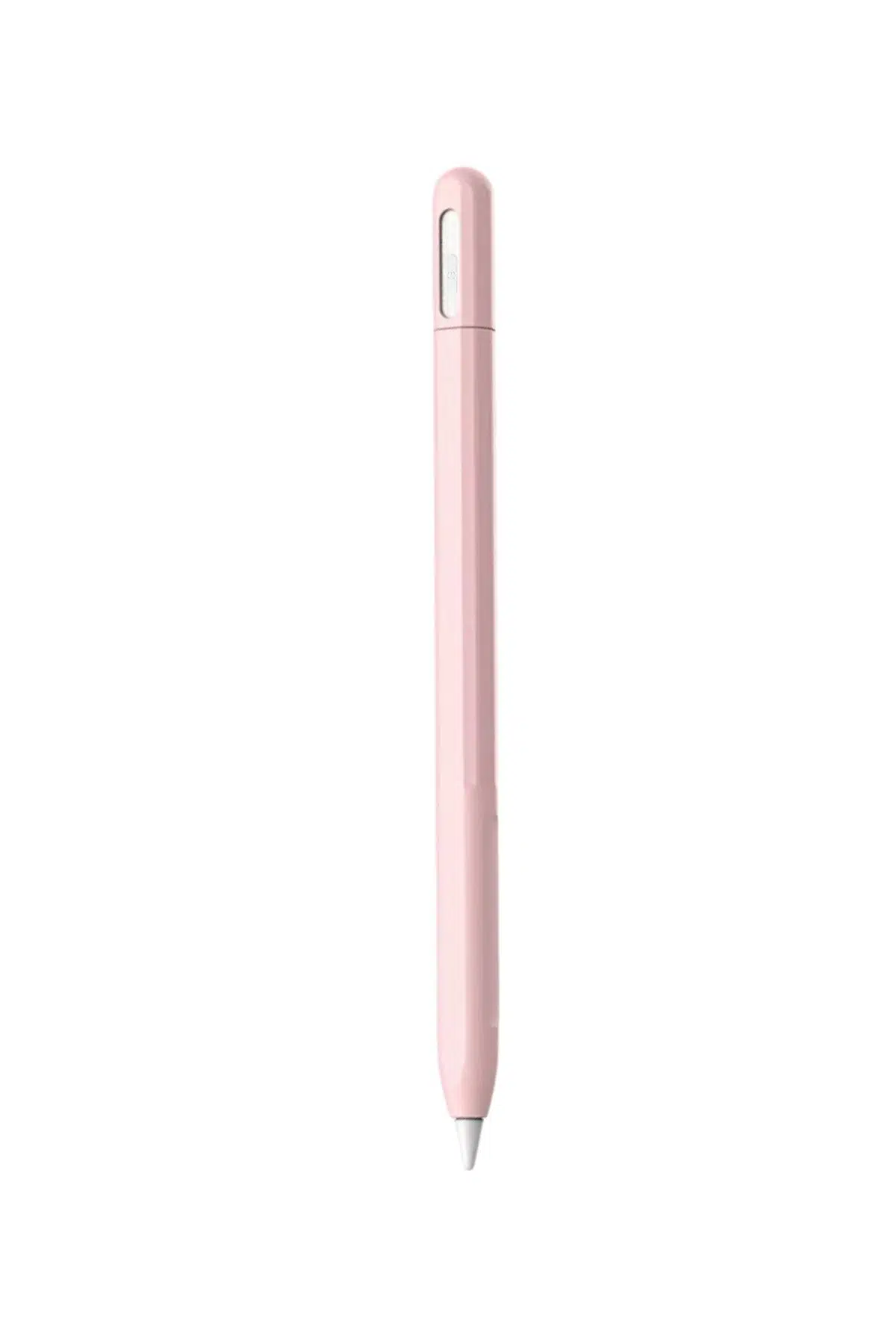 Fuchsia Stylus Kalem Silikon Kılıf Kaymaz Ergonomik Koruyucu - Pembe