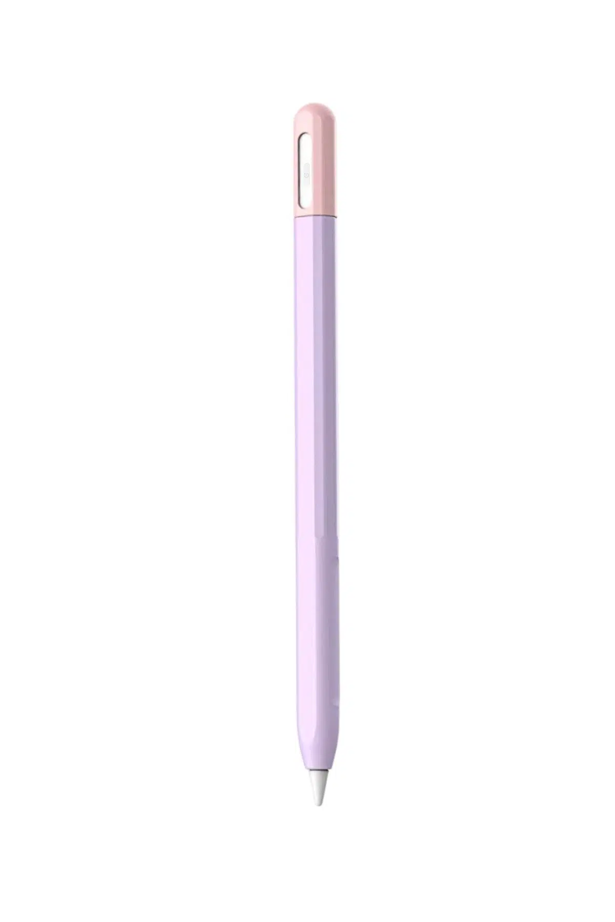 Fuchsia Stylus Kalem Silikon Kılıf Kaymaz Ergonomik Koruyucu - Lila