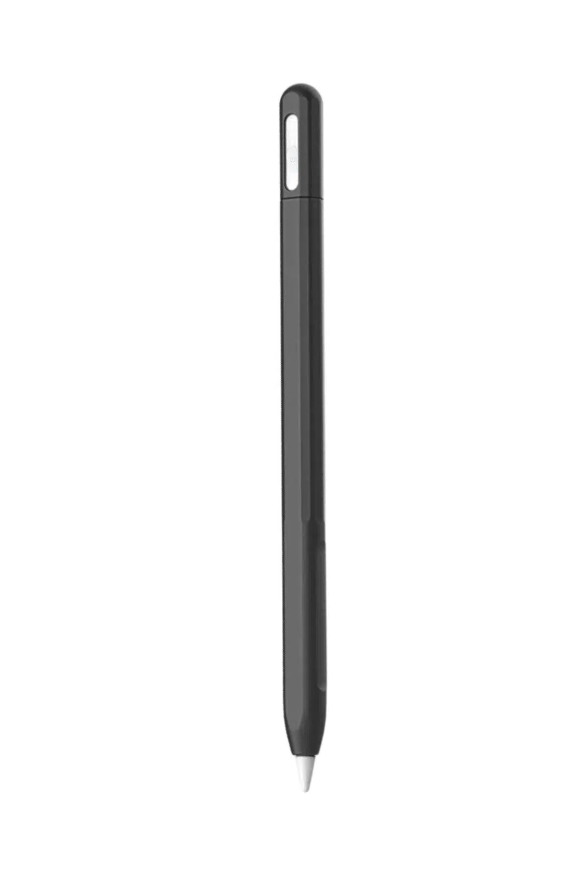 Fuchsia Tablet Kalemi Kaymaz Ergonomik Koruyucu Silikon KIlıfı - Siyah