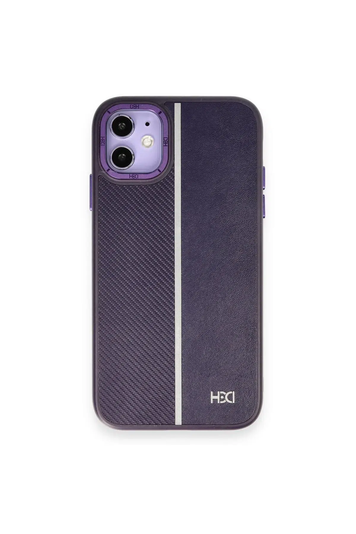 HDD Apple iPhone 11 Kılıf HBC-155 Lizbon Kapak - Derin Mor