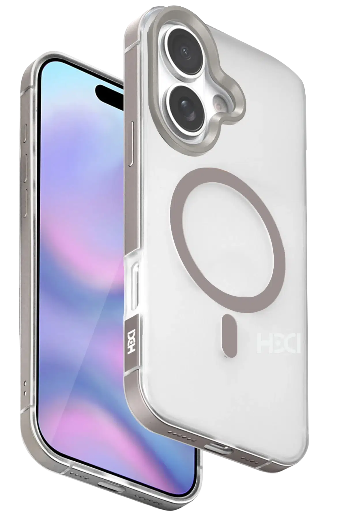Apple iPhone 17 HBC-394 Himalayas Magsafe Kapak - Titan Gri