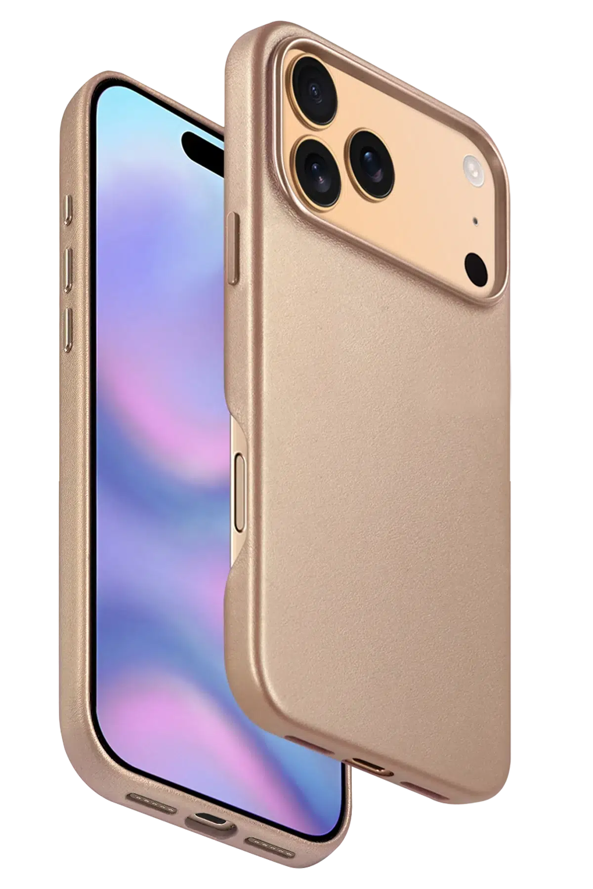 Apple iPhone 17 Pro HBC-242 Dividing Magsafe Kapak - Çöl Titanyum