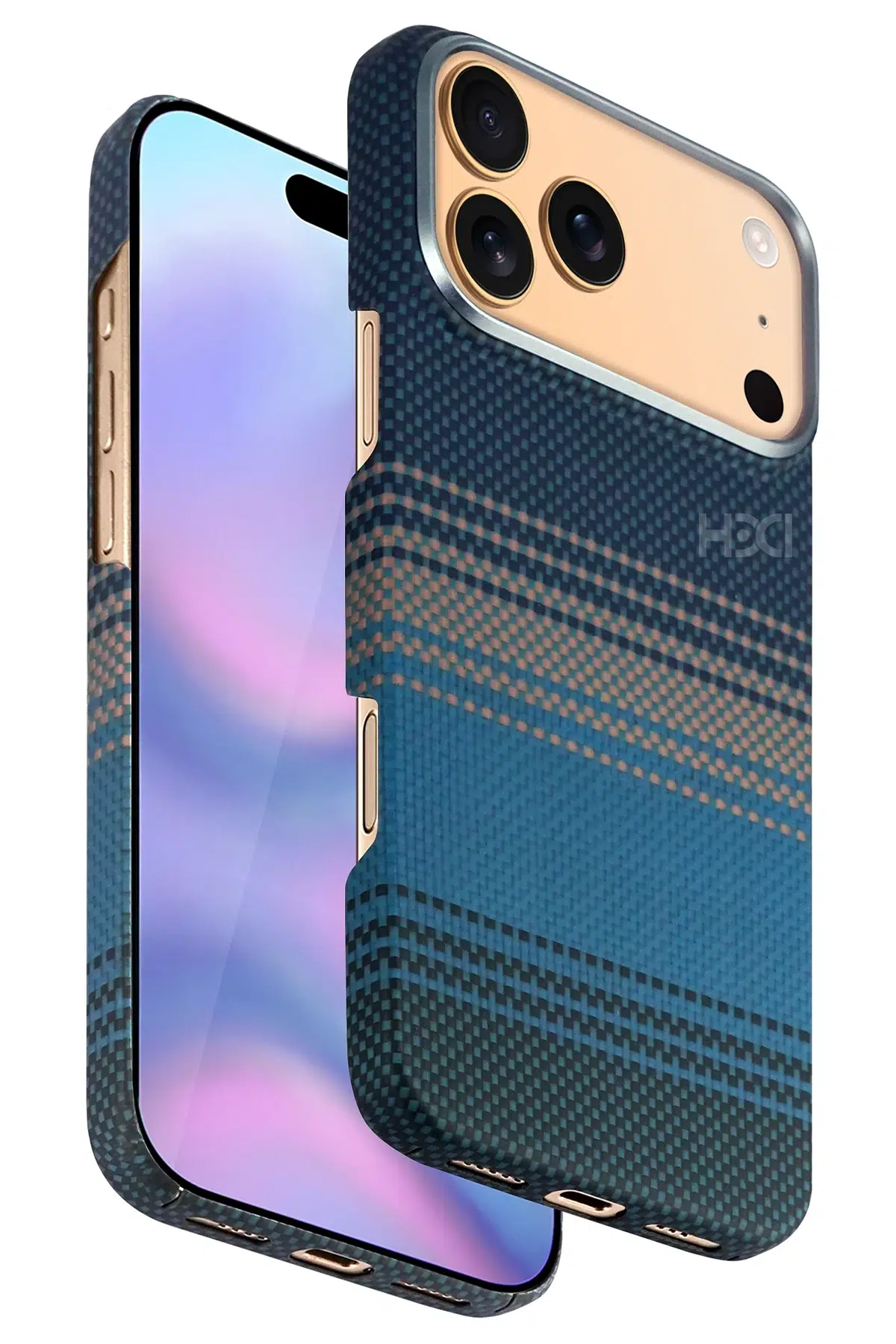 Apple iPhone 17 Pro HBC-350 Ruaha Kevlar Magsafe Kapak - Ay Doğumu