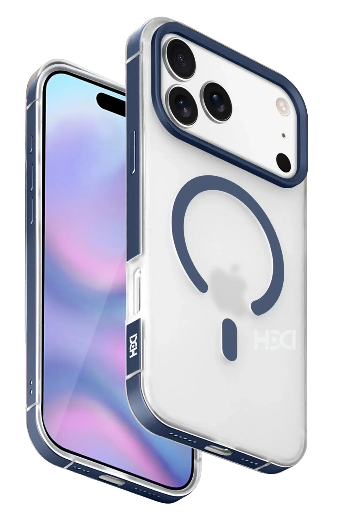 Fuchsia iPhone 17 Pro Max ile Uyumlu HBC-394 Himalayas Magsafe Kapak - Mavi