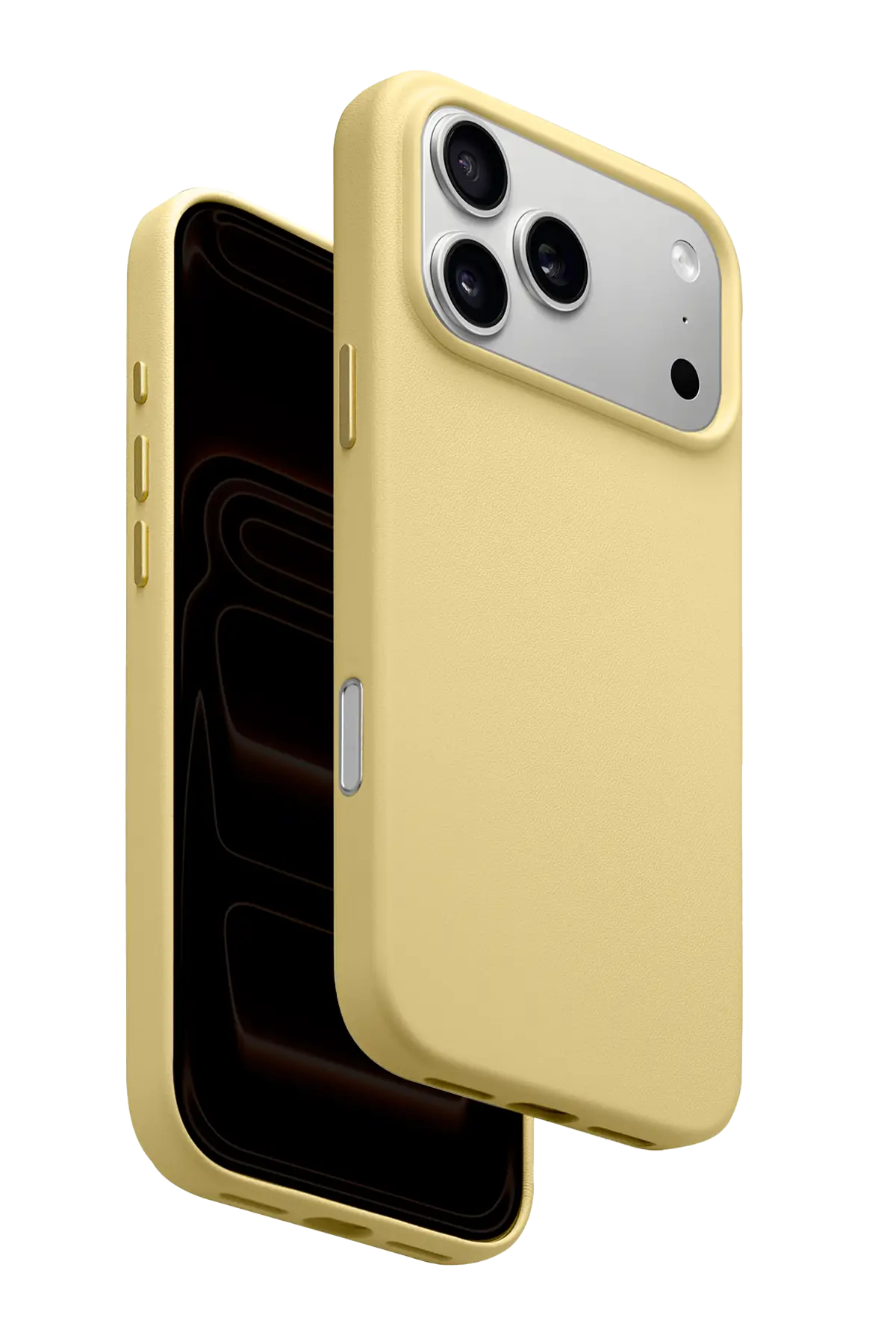 HDD Apple iPhone 18 Pro Max HBC-475 Pacaya Deri Kapak - Sarı