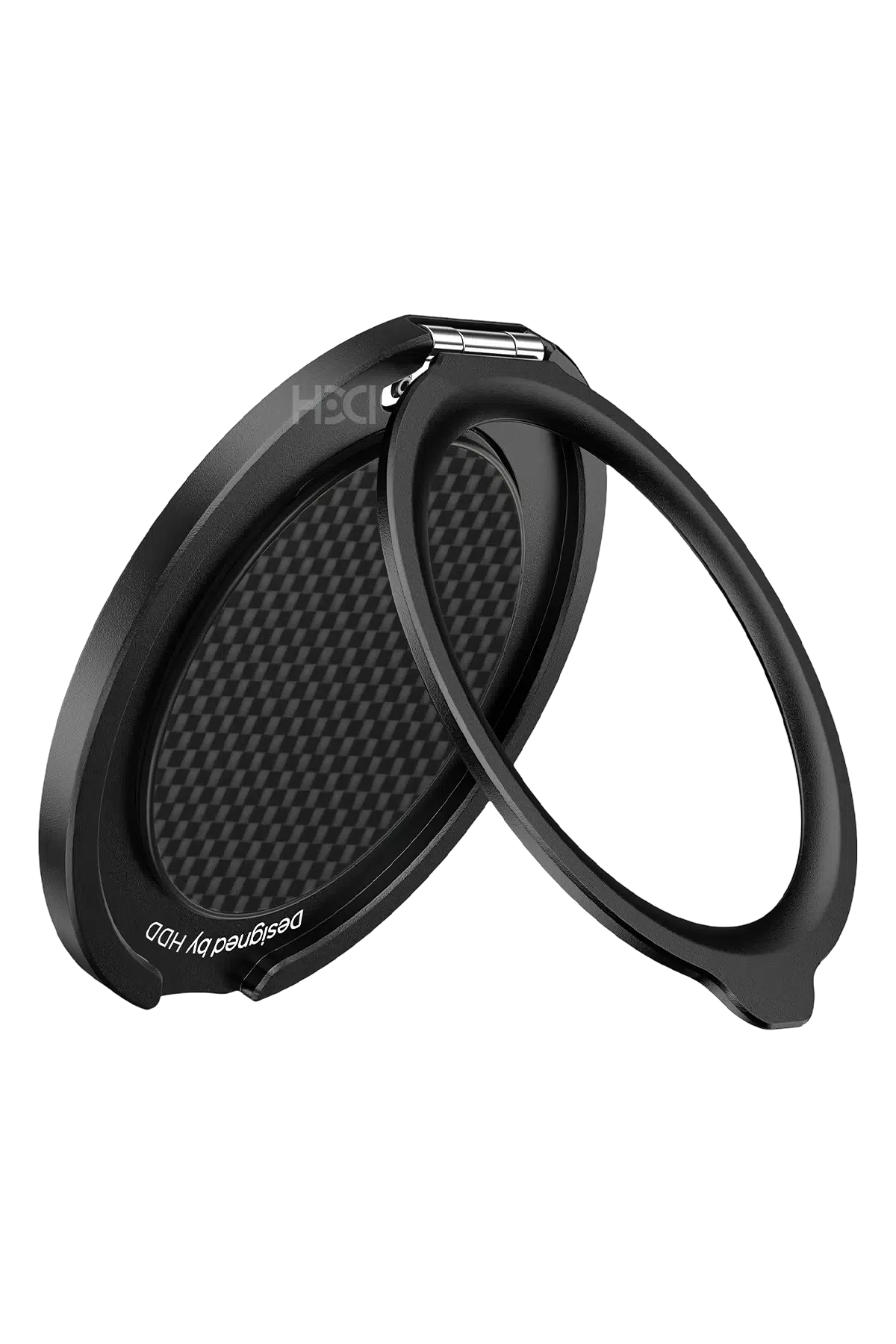 HS-024 Siwa 360 Manyetik Magsafe Kickstand Yüzük - Siyah