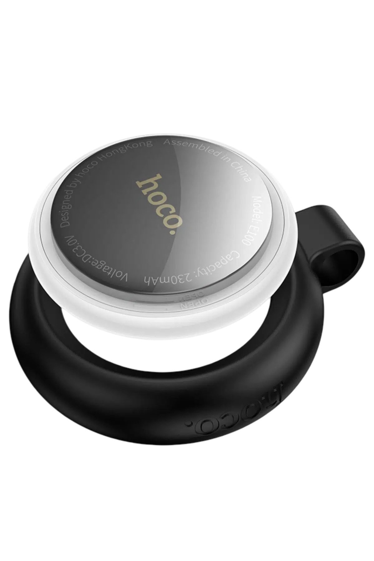 Hoco. E100 Graceful Intelligent Apple Find My Özellikli Anti-Lost AirTag Takip Cihazı - Beyaz