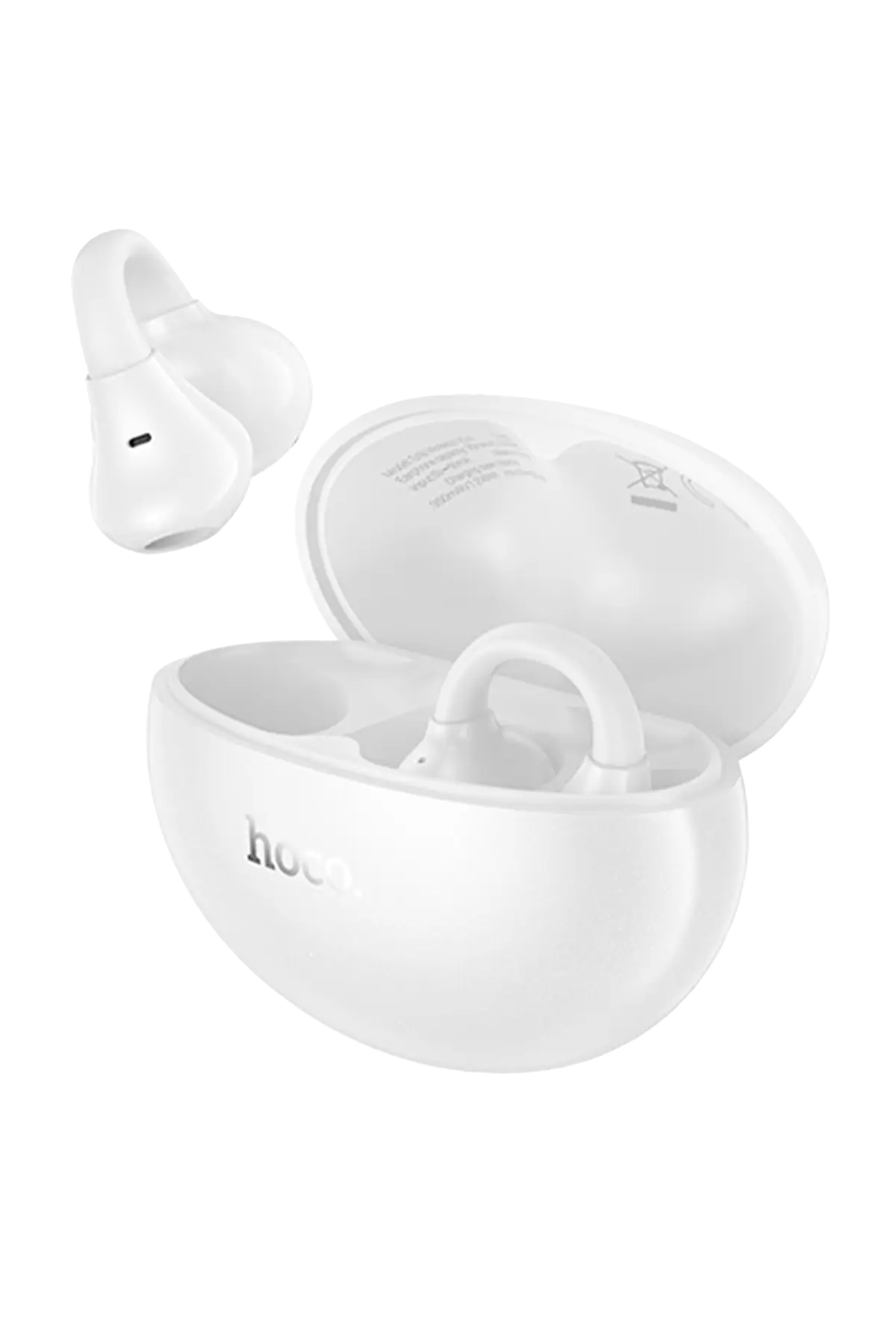 Hoco. EA8 Warm Sound Bluetooth 5.4 Destekli TWS Kablosuz Kulaklık - Gri