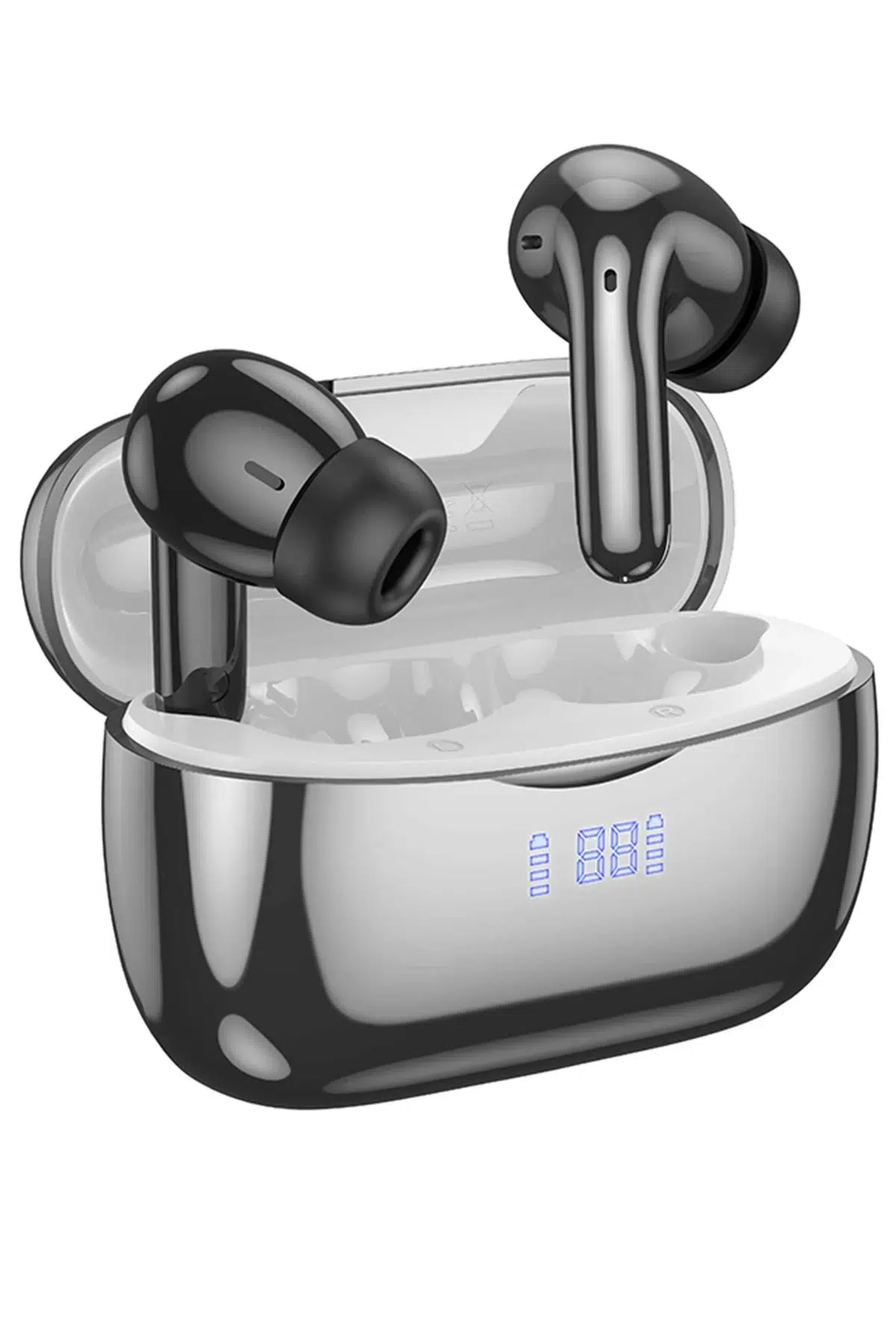 Hoco. EQ16 Aktif Gürültü Engelleyici Özellikli Bluetooth 5.3 Kablosuz TWS Airpods Kulaklık - Siyah